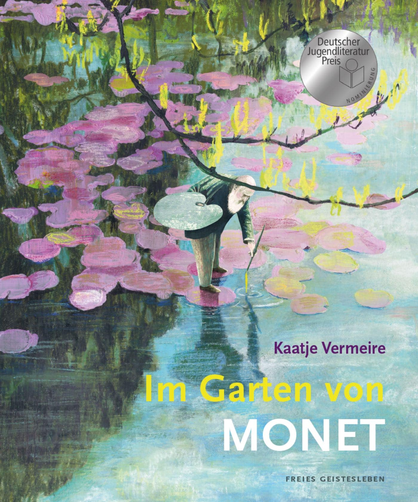 Nominierungen zum Deutschen Jugendliteraturpreis 2021, Bilderbuch: Im Garten von Monet// HIMBEER