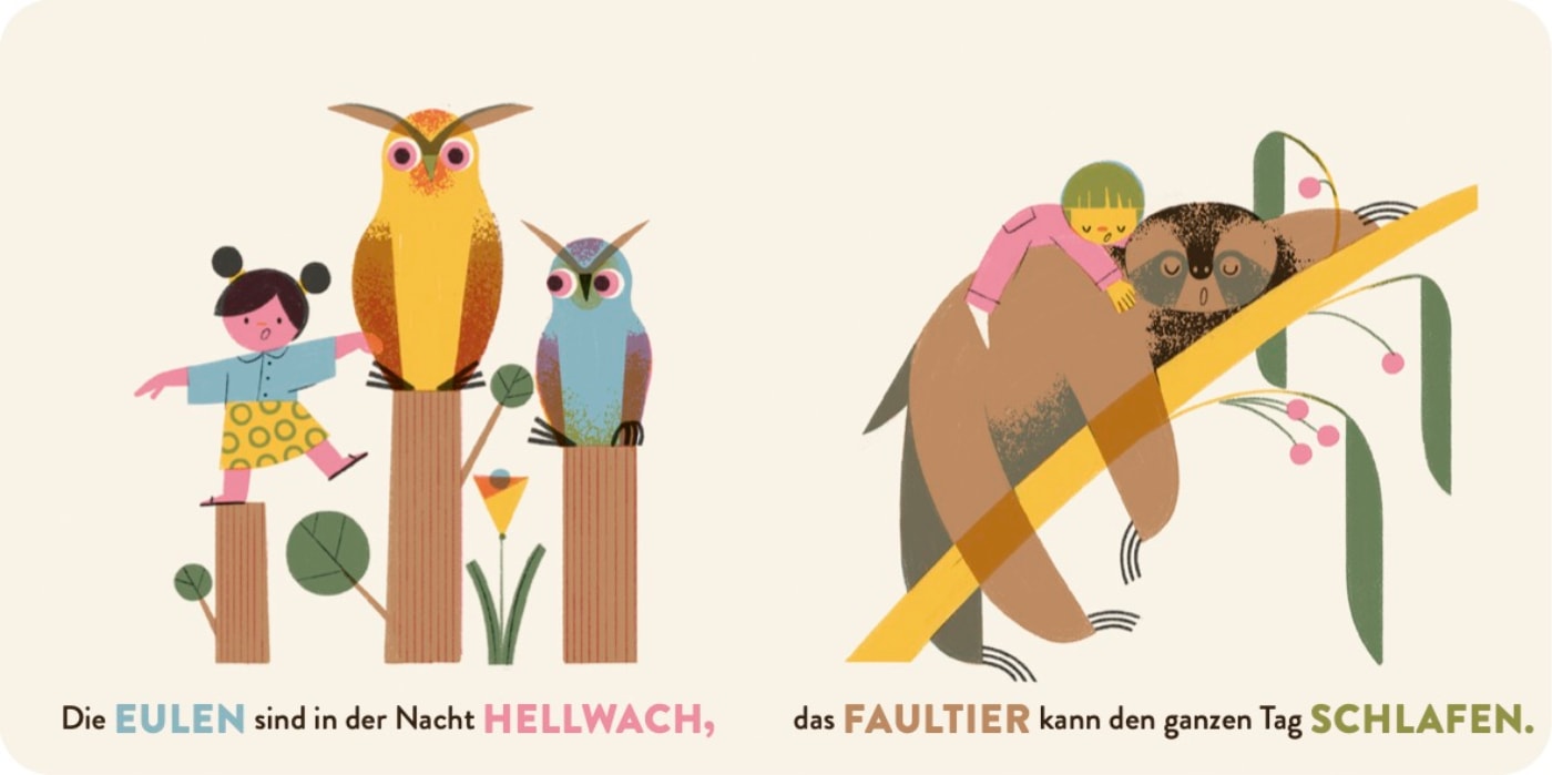Kinderbücher über Tiere: Die tolle Tierschau – Pappbilderbuch für die Kleinsten // HIMBEER