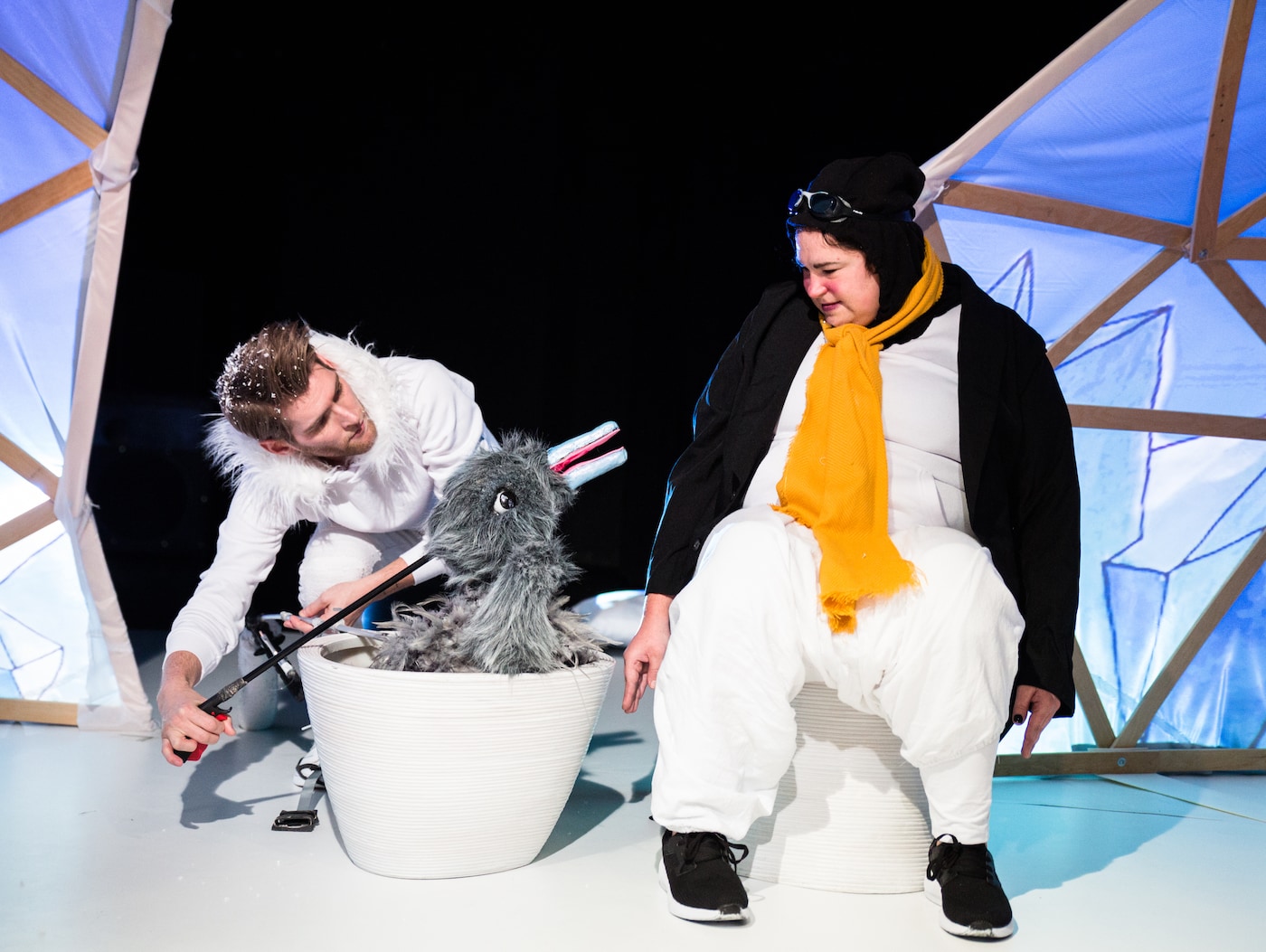 „Ich bin Pinguin“ für Familien mit Kindern im FELDTheater // HIMBEER
