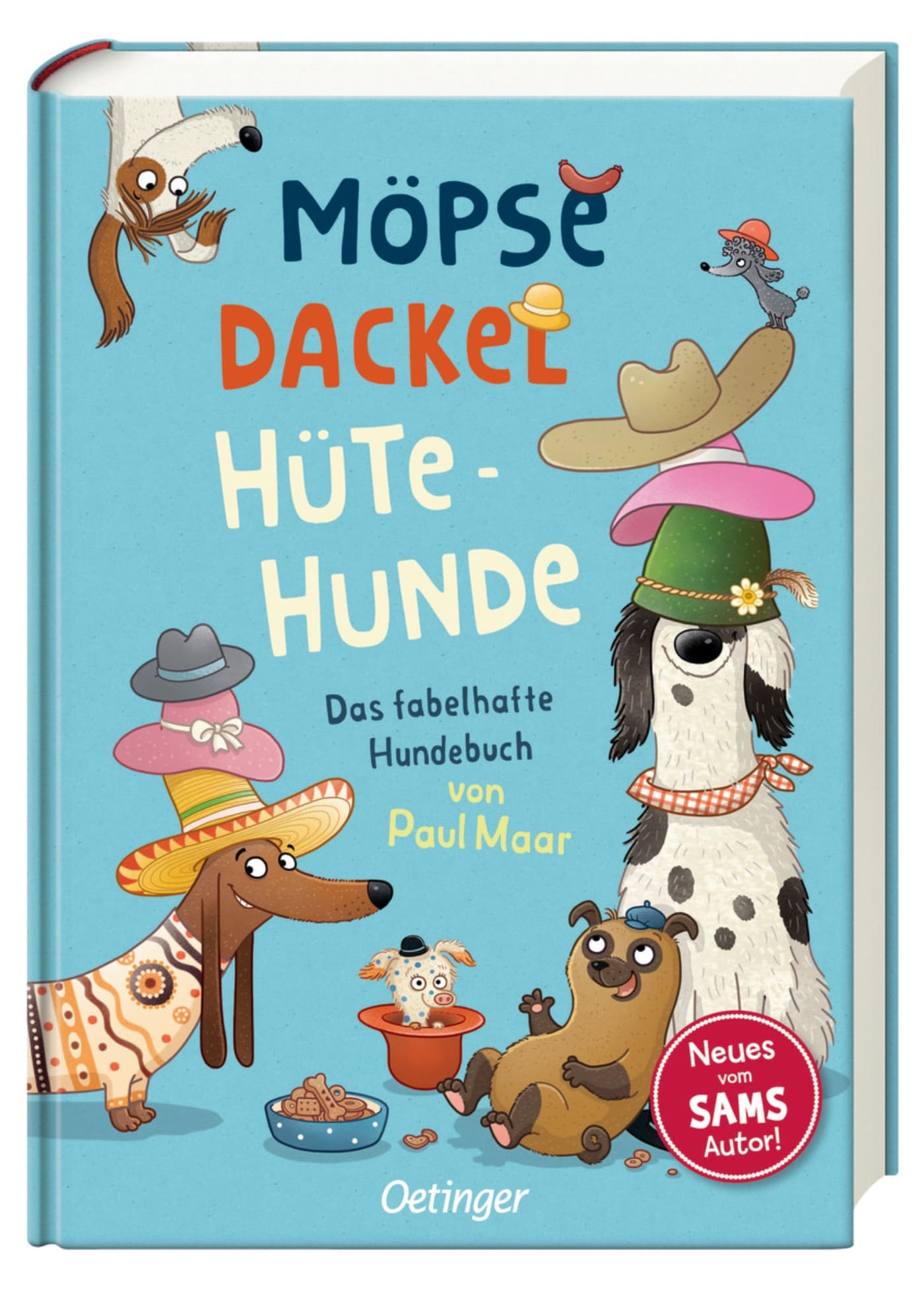 Kinderbuch von Paul Maar: Möpse, Dackel. Hütehunde // HIMBEER