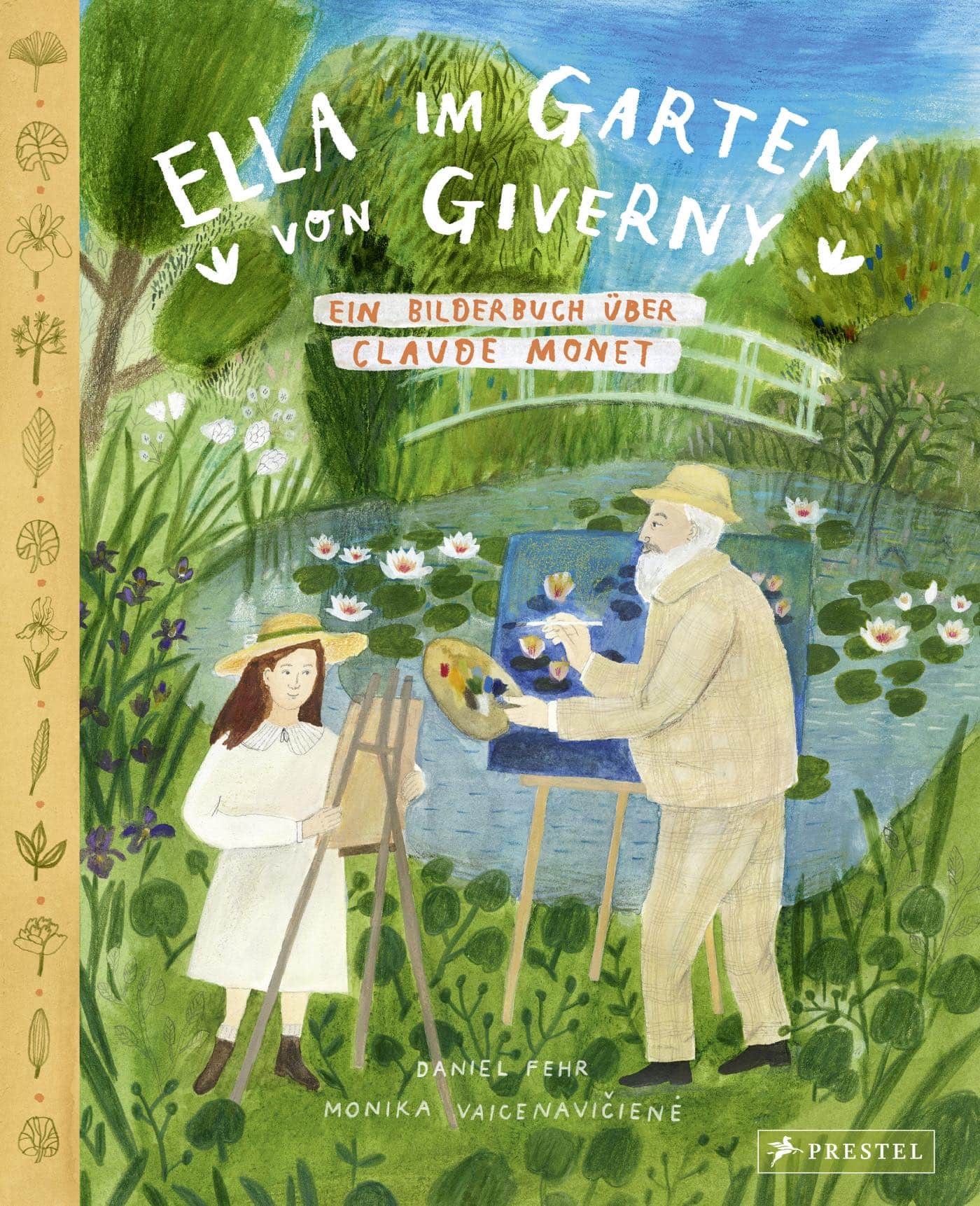 Kunst- und Naturbuch für Kinder: Ella im Garten von Giverny // HIMBEER