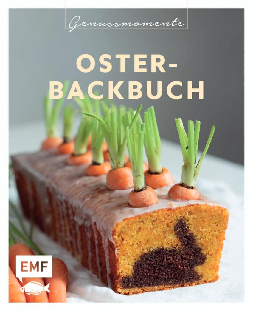 Backbuch für Ostern: Rüblikuchen aus der Kastenform und andere tolle Rezepte zum Backen mit Kindern // HIMBEER