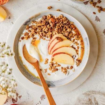 Apple-Pie-Granola // Himbeer