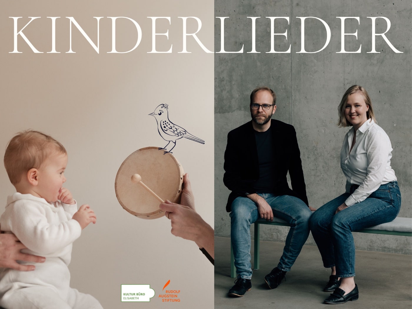 Konzert für Babys und Kleinkinde rin Berlin: Kinderlieder „Die Vögel“ von Lullula Music // HIMBEER
