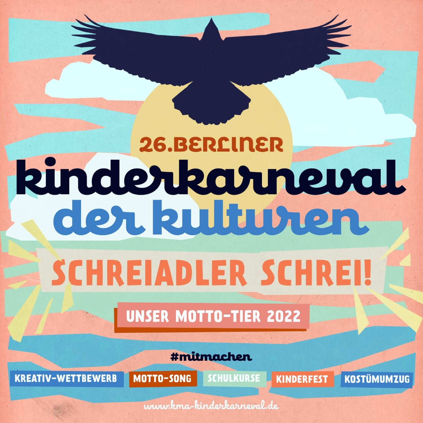 Kreativ-Wettbewerb zum Kinderkarneval der Kulturen 2022 // HIMBEER