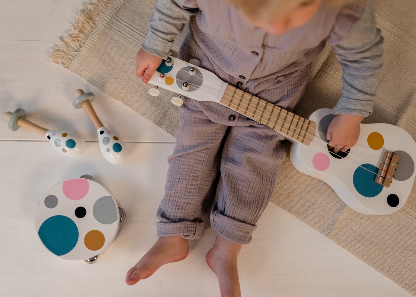 Lieblingssachen für Kinder: Fröhliches Musikinstrumente-Set von Kindsgut // HIMBEER