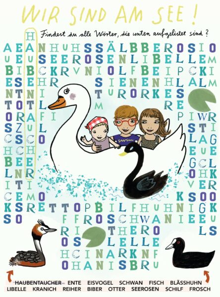 Himbeerchen Sommerrätsel Für Kinder: Wir Sind Am See // Himbeer