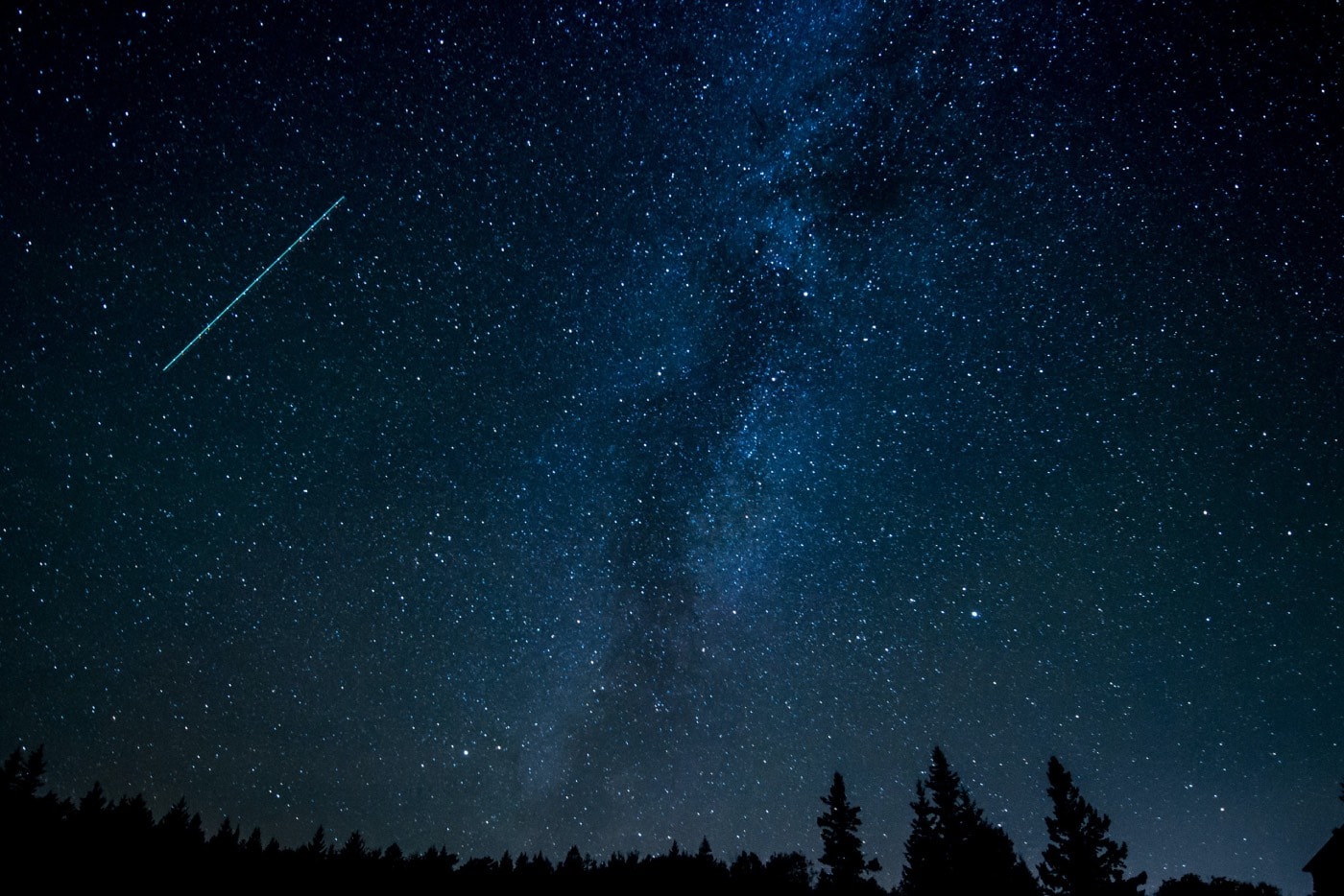 Sternschnuppen bei der Langen Nacht der Astronomie // HIMBEER