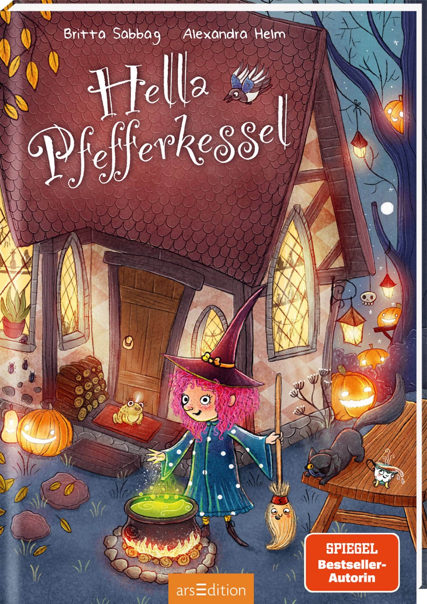Halloween-Kinderbuch-Tipp: Hella Pfefferkessel // HIMBEER