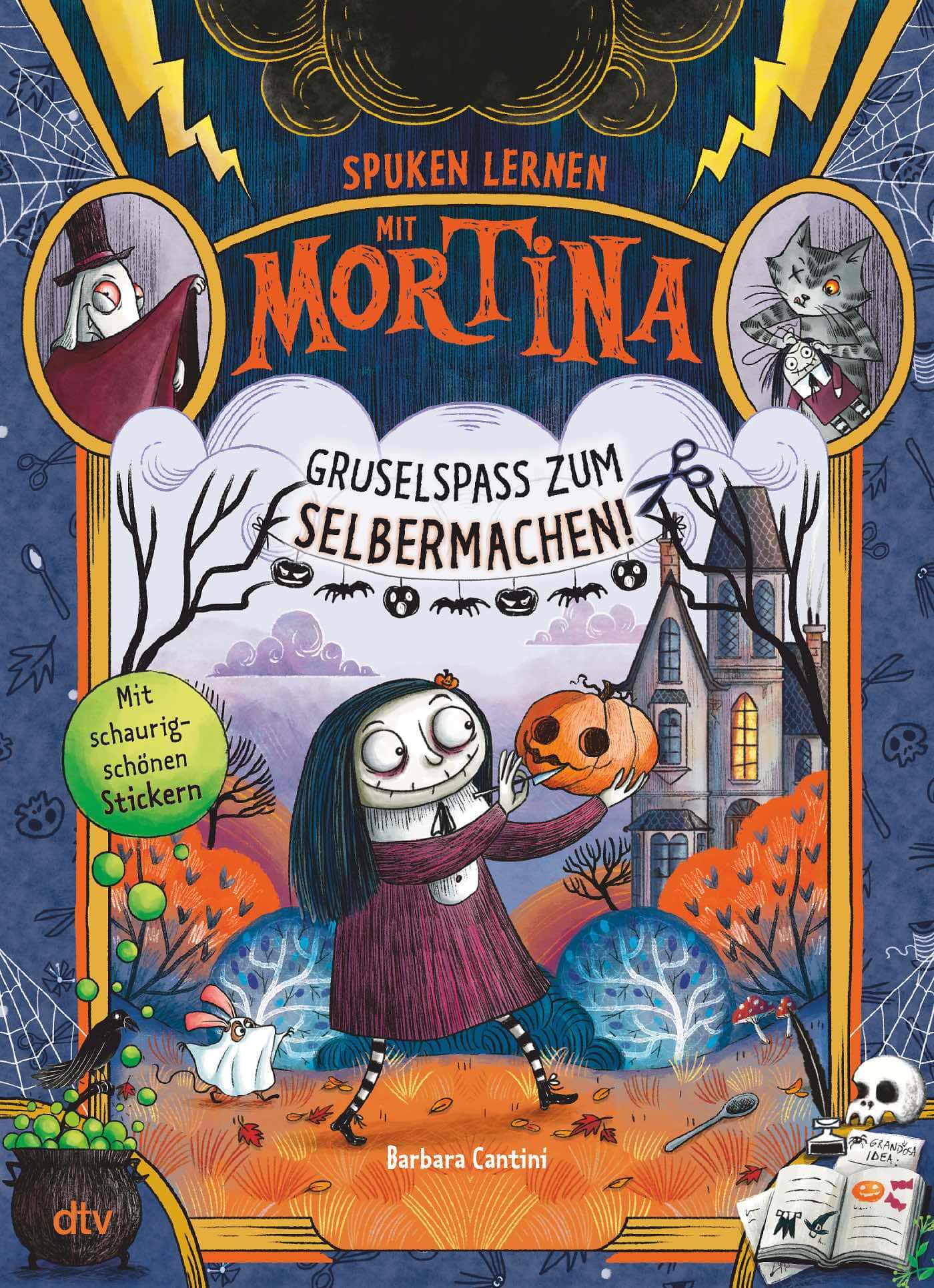 Halloween-Kinderbuch-Tipp: Gruselspaßmzum Selbermachen // HIMBEER
