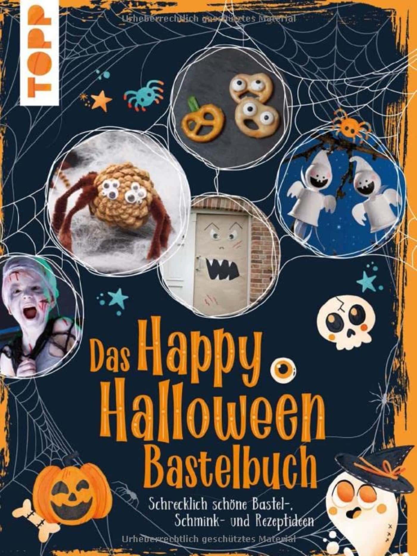 Kinder-Bastelbuch Für Halloween: Happy Halloween // Himbeer