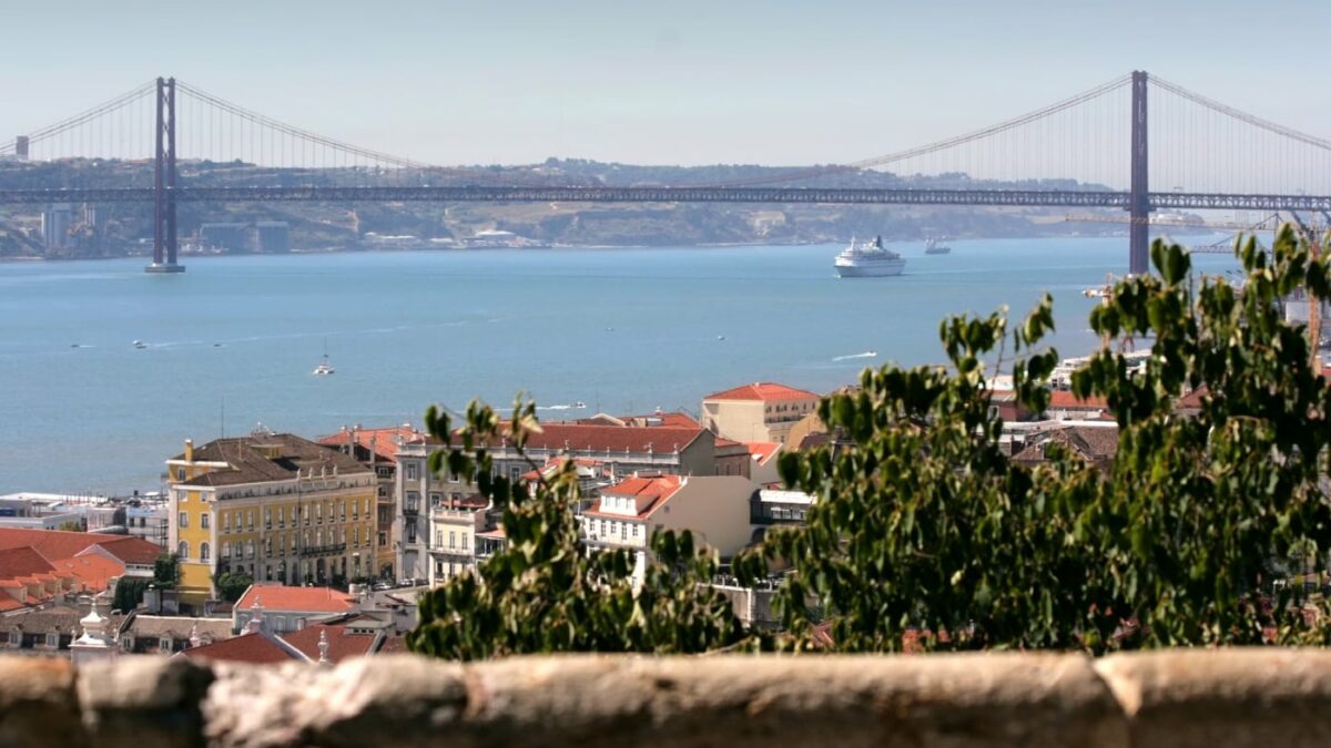 Stadtansicht Lissabon // HIMBEER
