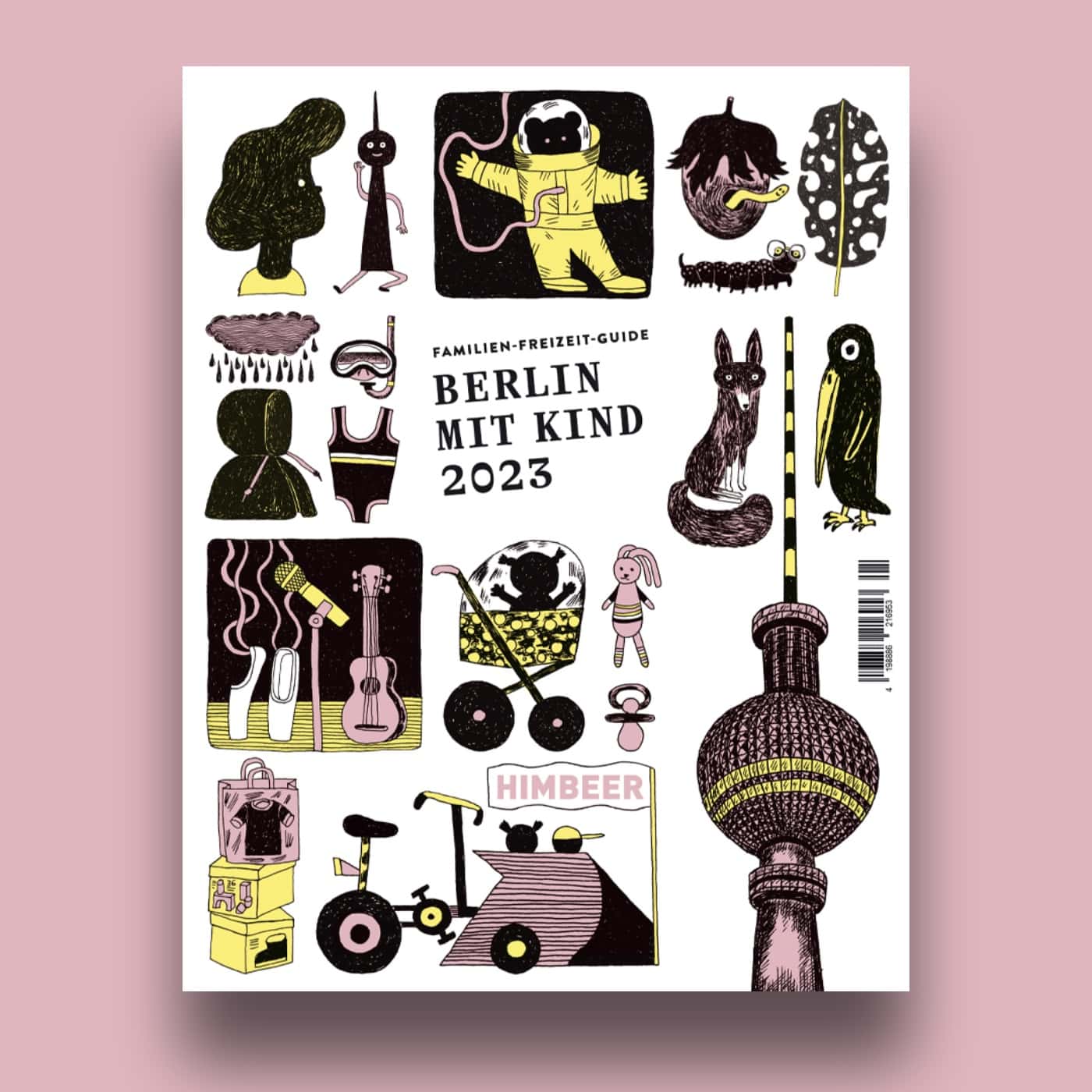 Die Ganze Stadt In Einem Buch: Der Himbeer Familien-Freizeit-Guide Berlin Mit Kind 2023 // Himbeer