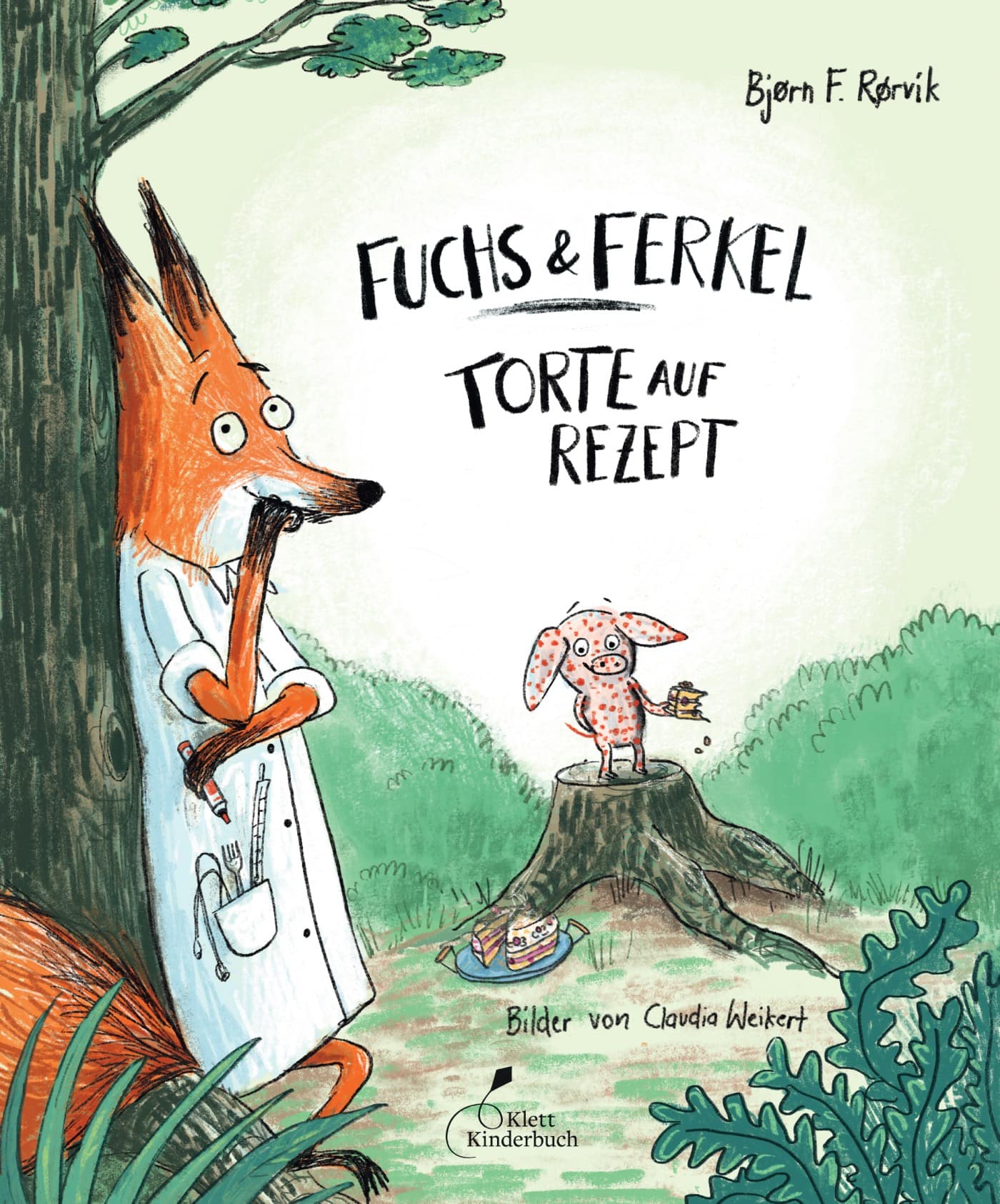 Gesundheit im Kinderbuch: Fuchs & Ferkel: Torte auf Rezept // HIMBEER