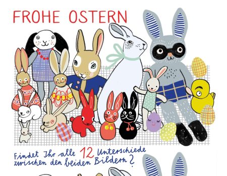 Himbeerchen: Kinderrätsel Frohe Ostern Von Silke Schmidt // Himbeer