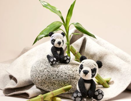 Panda Häkeln –Pandabären Fürs Kinderzimmer // Himbeer