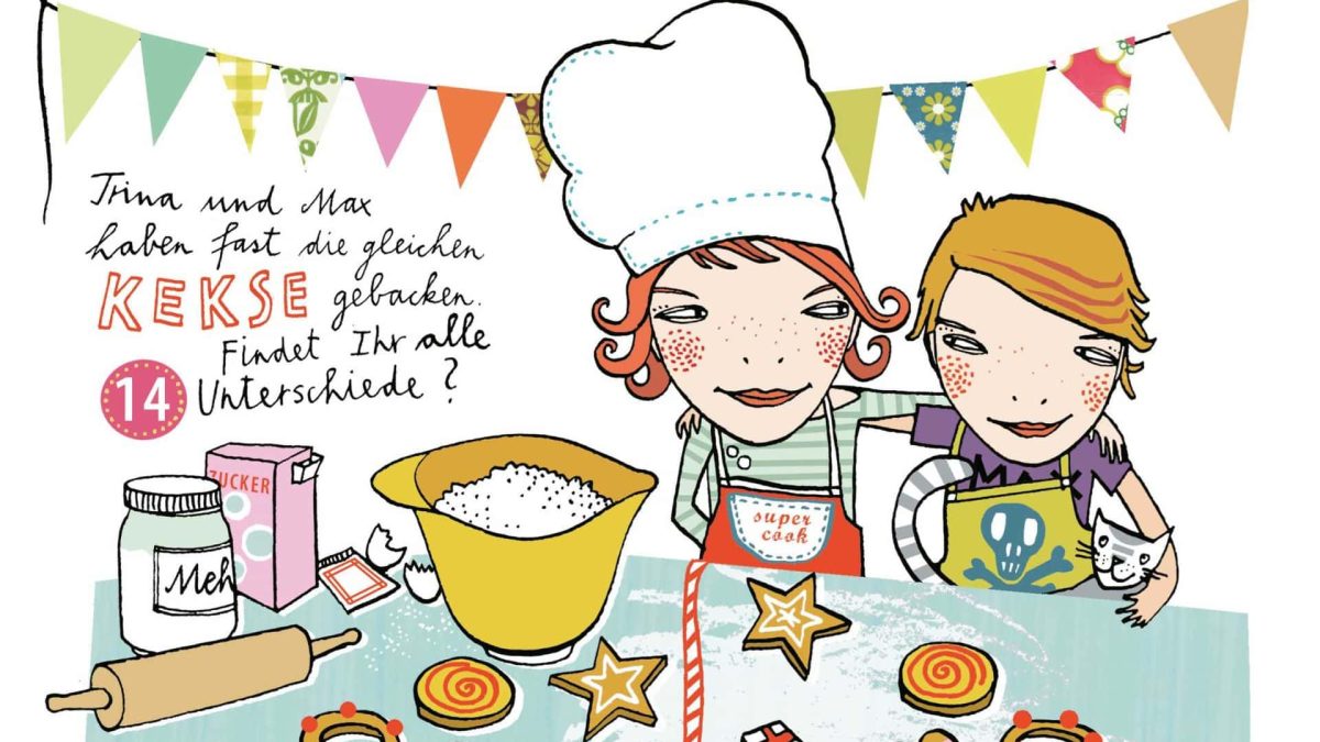 Himbeerchen Kinderrätsel Von Silke Schmidt: Krümelmonster Aufgepasst – Kekse Backen // Himbeer