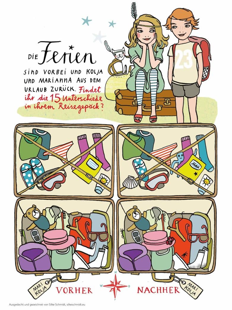 Die Ferien sind vorbei – HIMBEERCHEN Kinderrätsel // HIMBEER