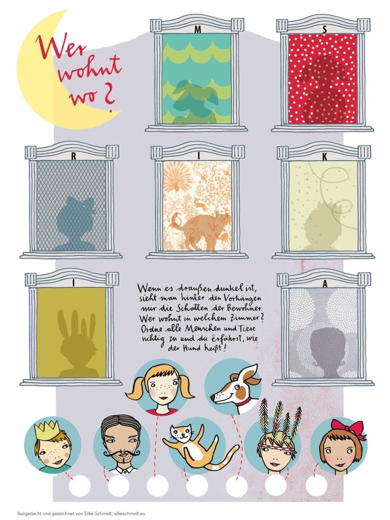 Wer wohnt wo? HIMBEERCHEN Kinderrätsel // HIMBEER