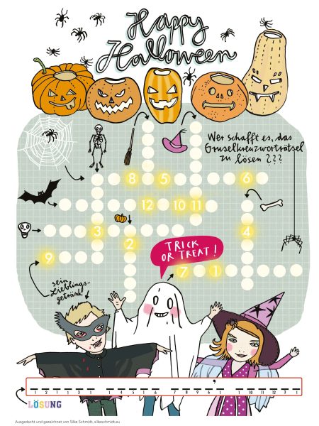 044 Himbeerchen Kinderraetsel Happy Halloween C Silke Schmidt