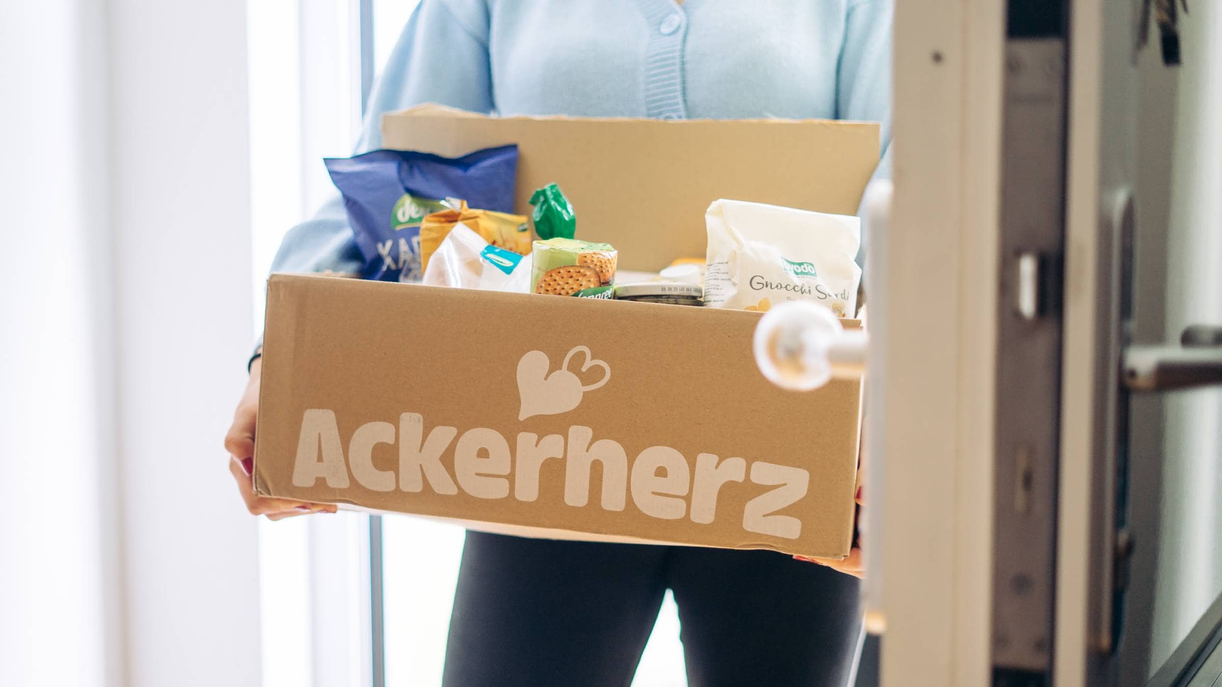 Ackerherz-Box Lieferung // Himbeer