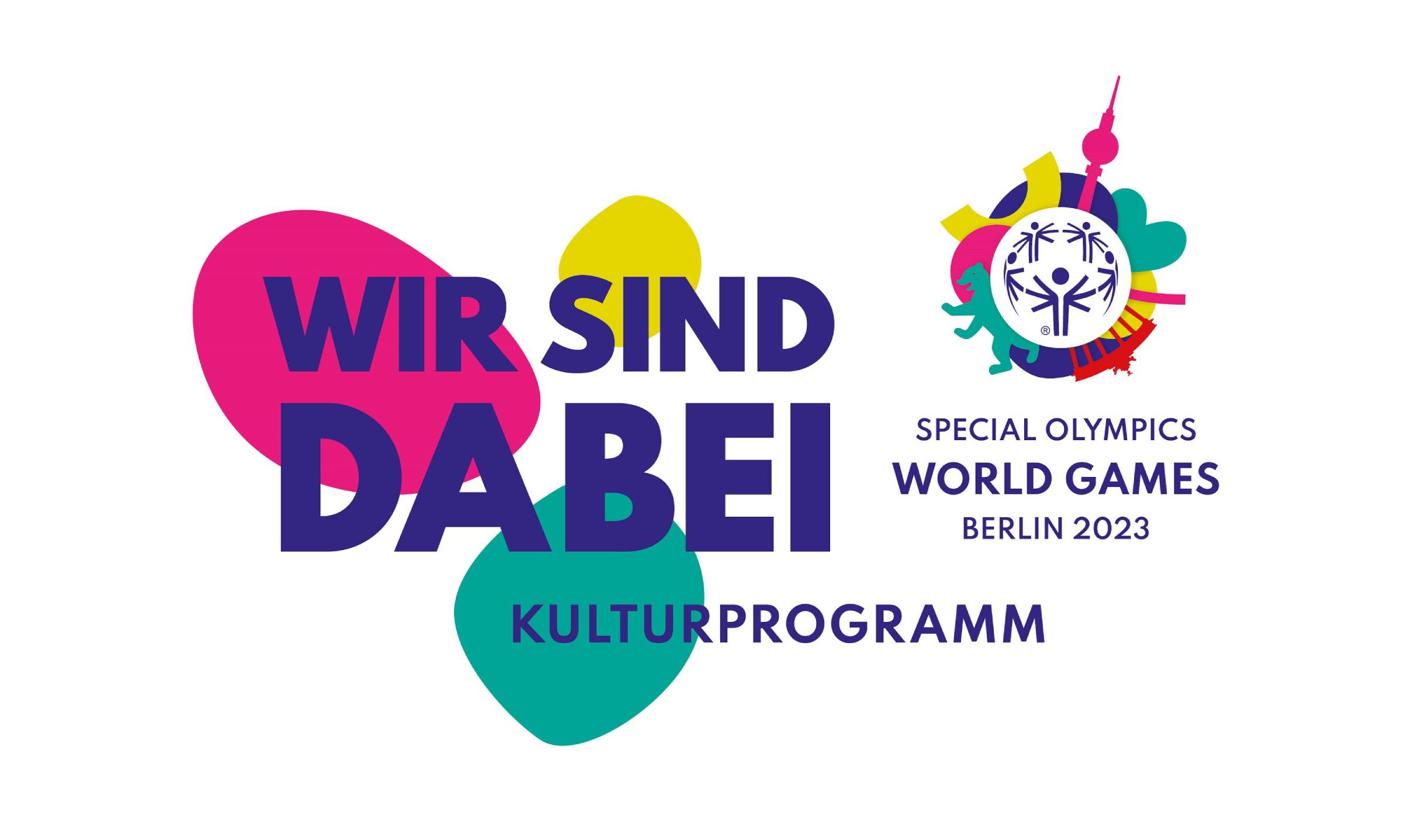 Mal-Aktion Im Hof Des Humboldt Forums Im Rahmen Der Special Olympics World Games Berlin // Himbeer