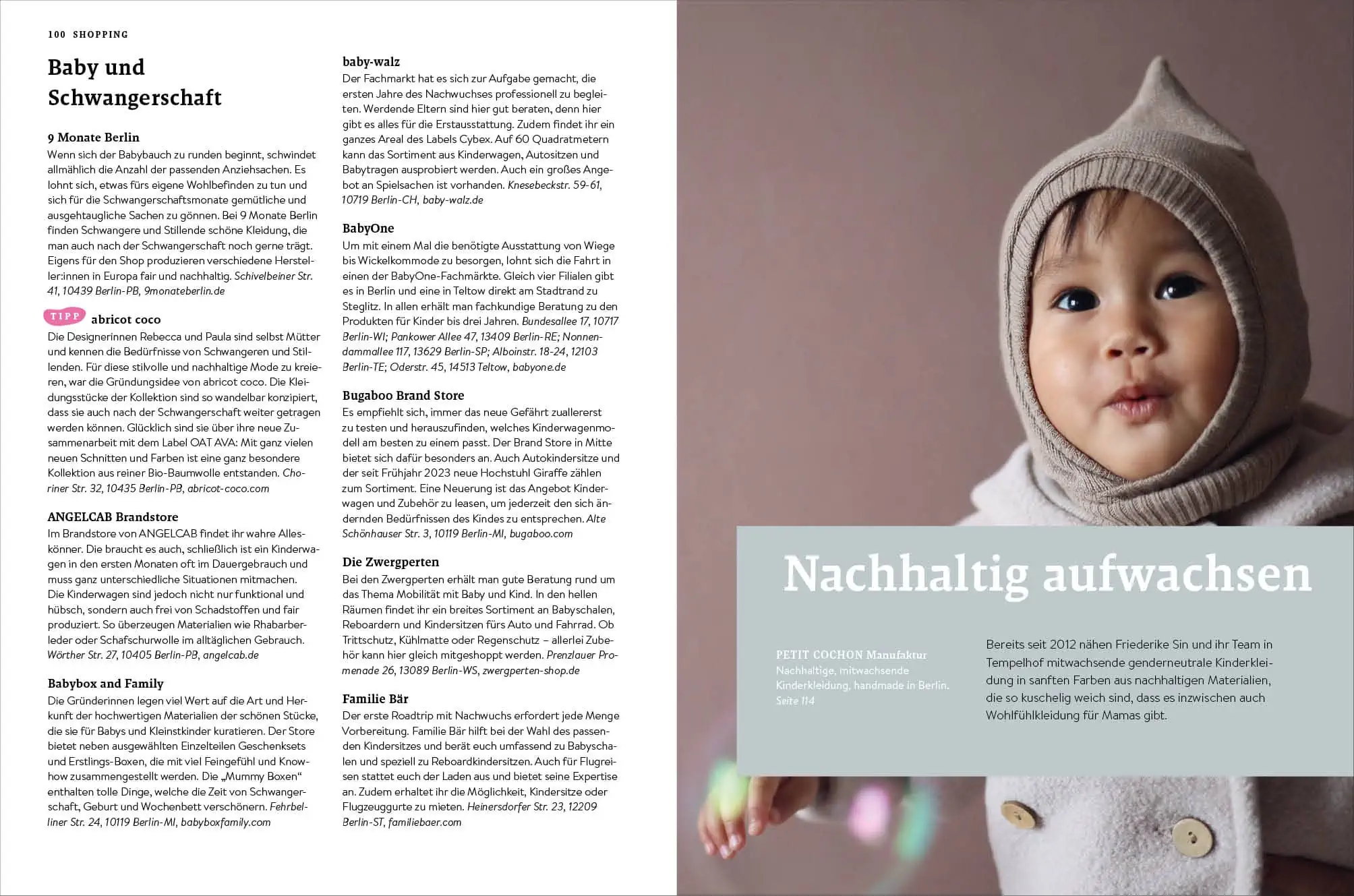 Das Jährlich Neu Erscheinende Buch Von Himbeer – Shoppingtipps Im Familien-Freizeit-Guide Berlin Mit Kind 2024 // Himbeer