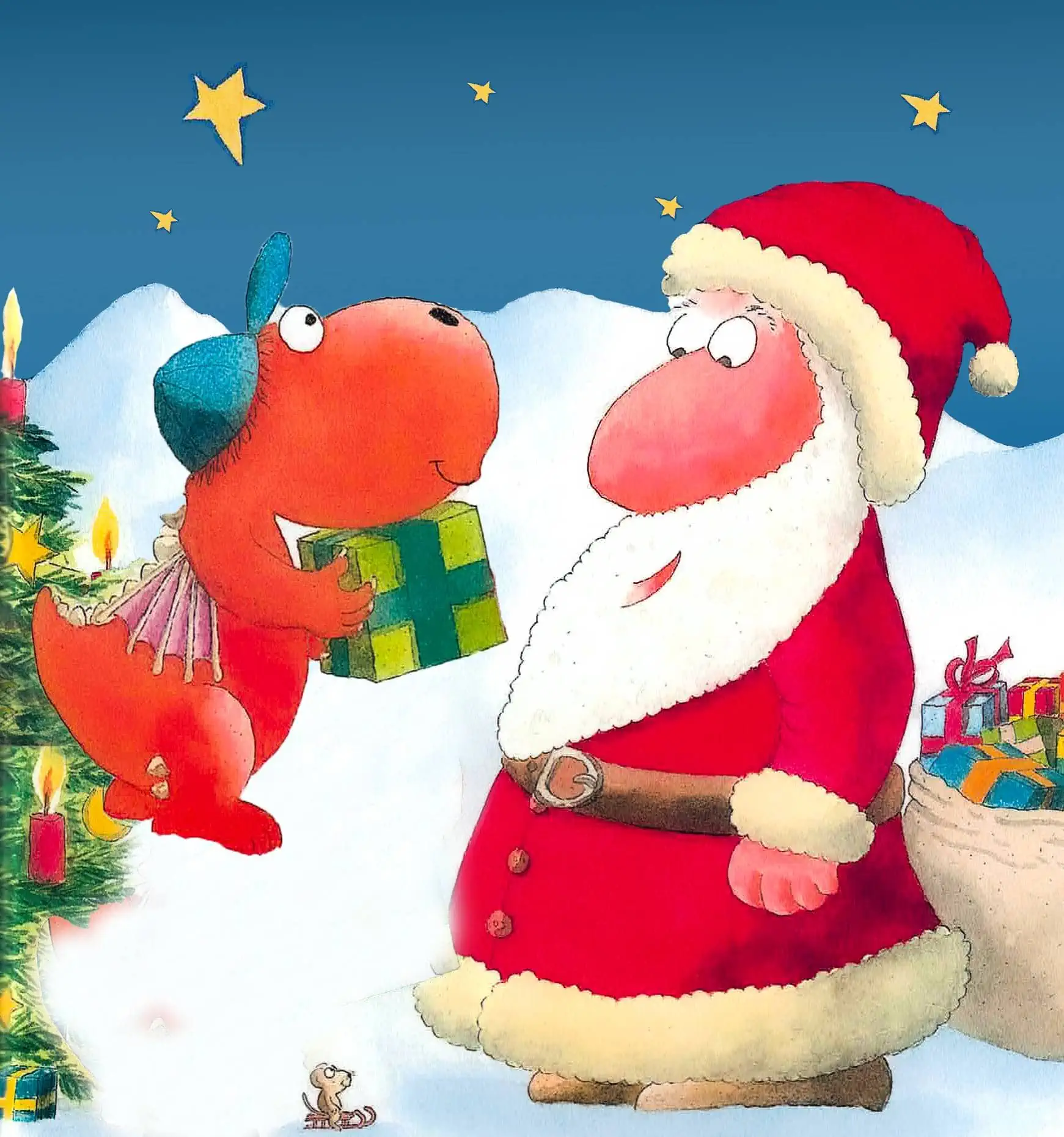 Der Kleine Drache Kokosnuss Feiert Weihnachten // Himbeer