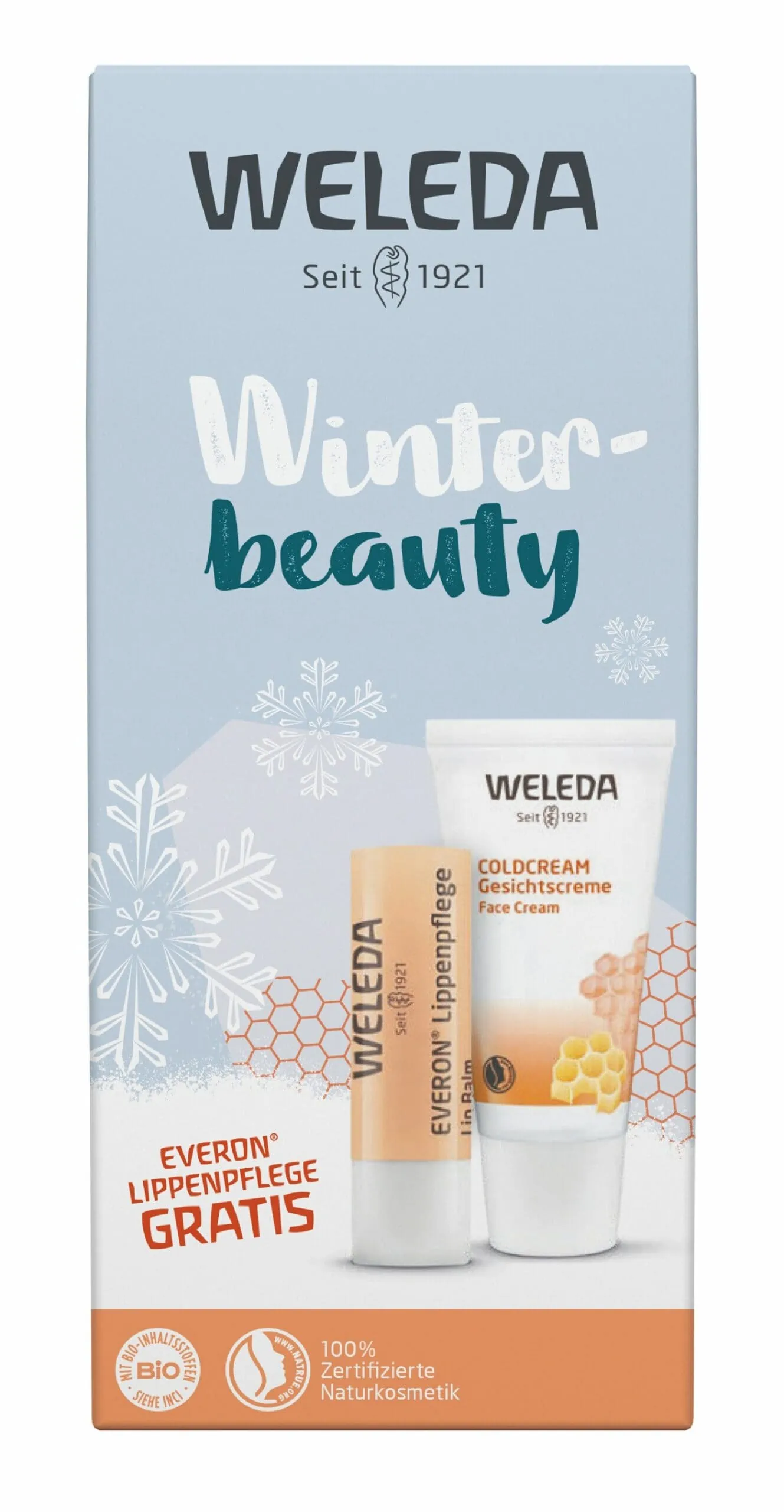 Weleda-Geschenksets Im Himbeer Adventskalender: „Winter Beauty“ // Himbeer