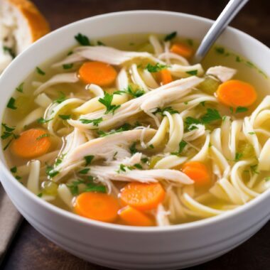 Warme Hühnersuppe Genießen // Himbeer