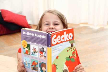 Gecko Kinderzeitschrift Verlost 3 Mini-Abos! // Himbeer