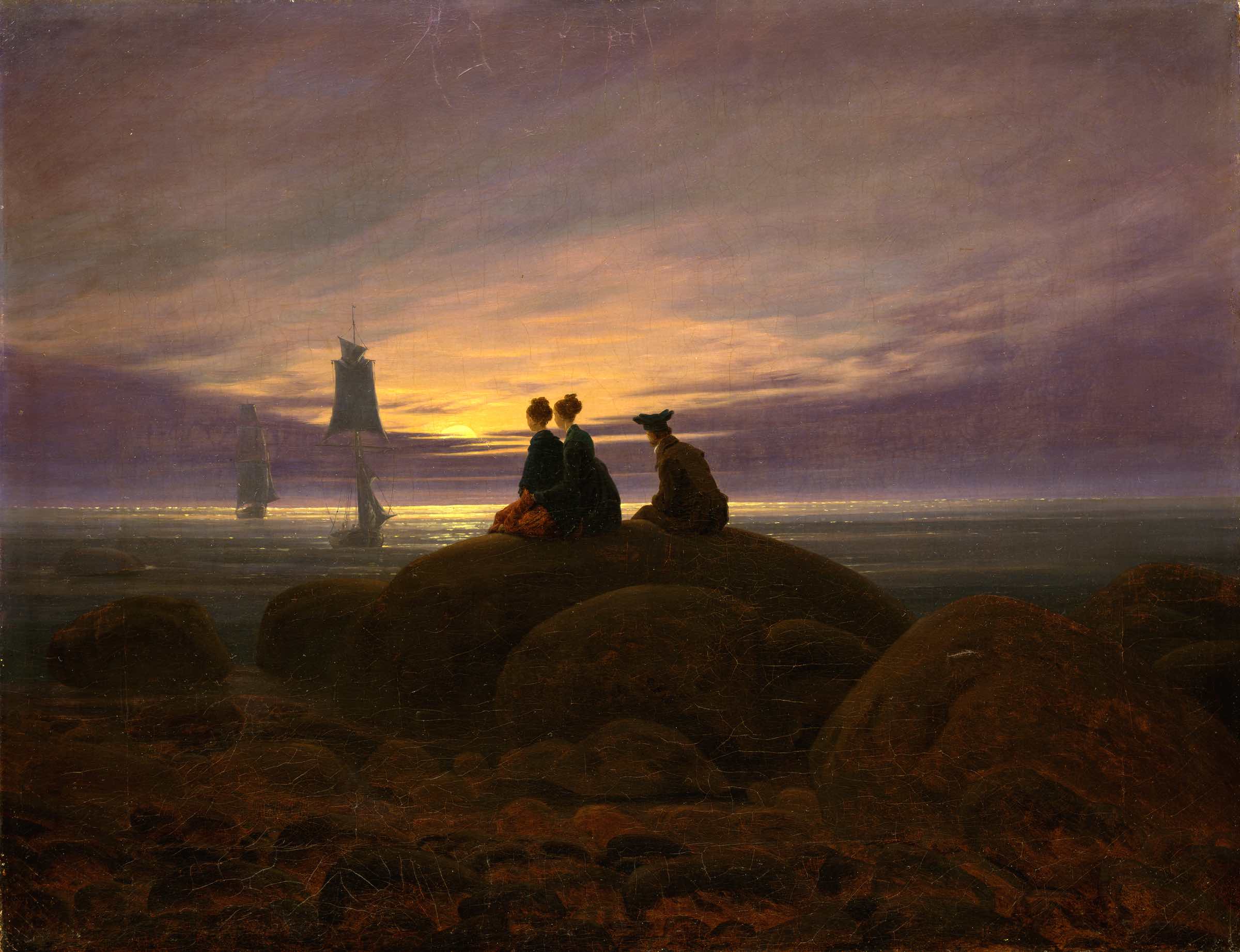 Caspar David Friedrich, Unendliche Landschaften In Der Alten Nationalgalerie // Himbeer