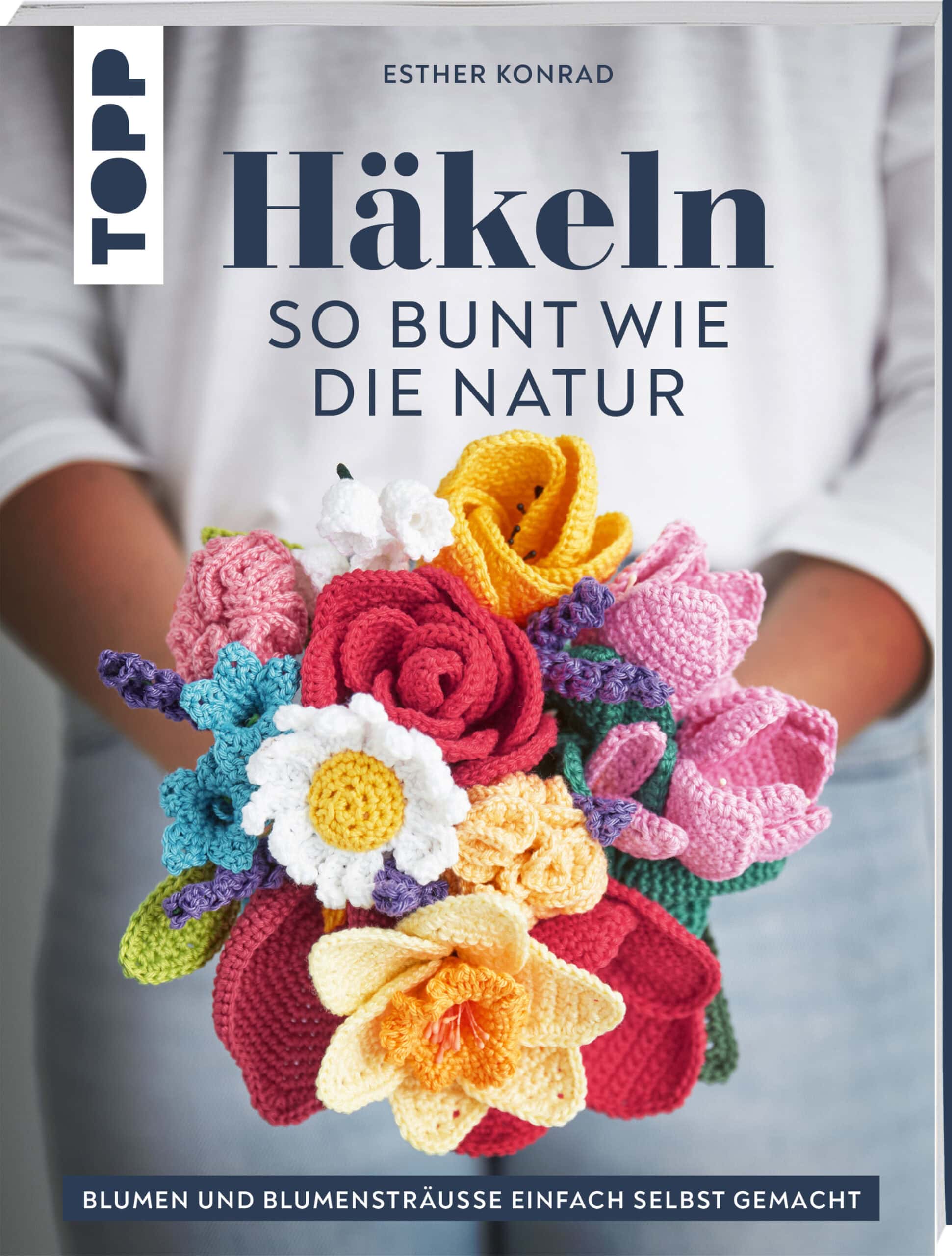 Blumen Häkeln aus Häkeln so bunt wie die Natur // HIMBEER