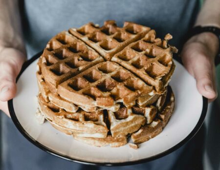 Leckere Waffeln Backen Für Groß Und Klein // Himbeer