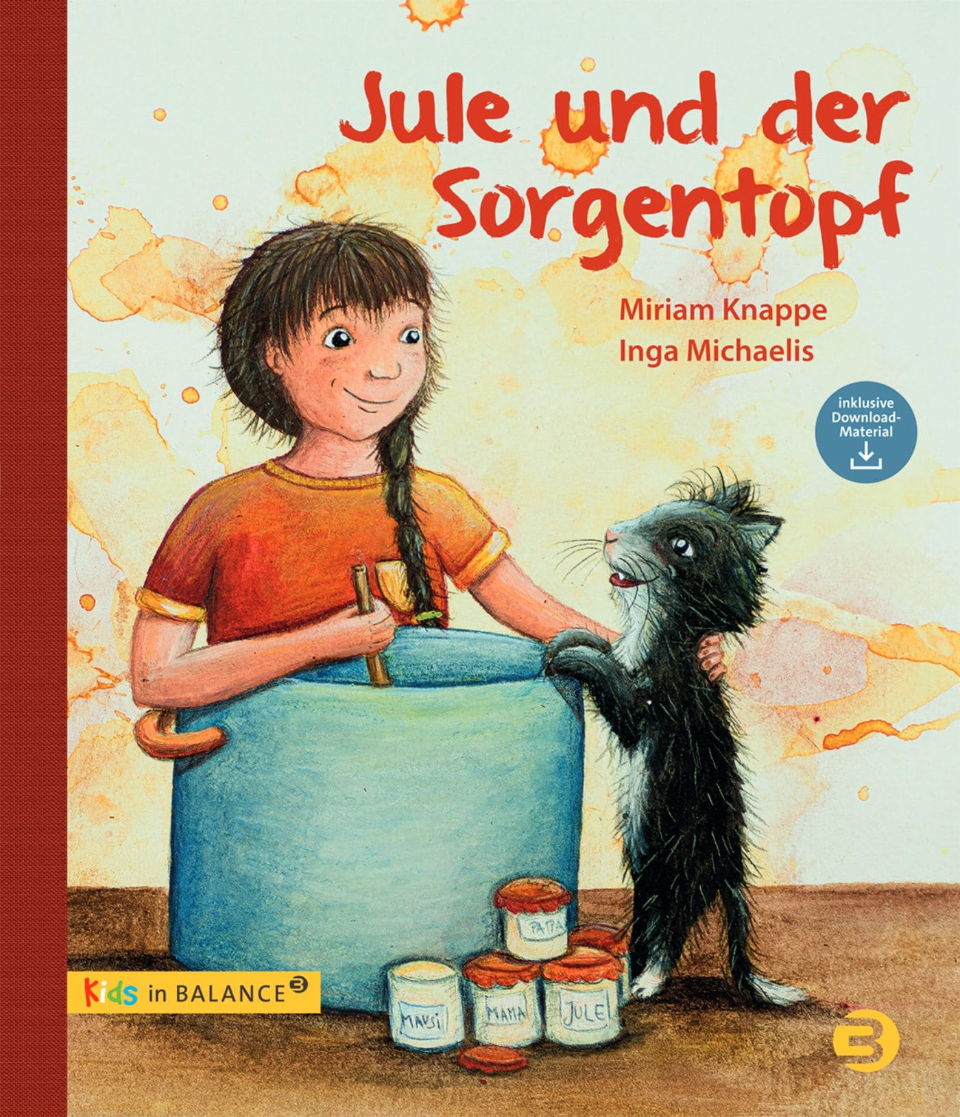 Kinderbuchtipps rund um mentale Gesundheit: Jule und der Sorgentopf // HIMBEER