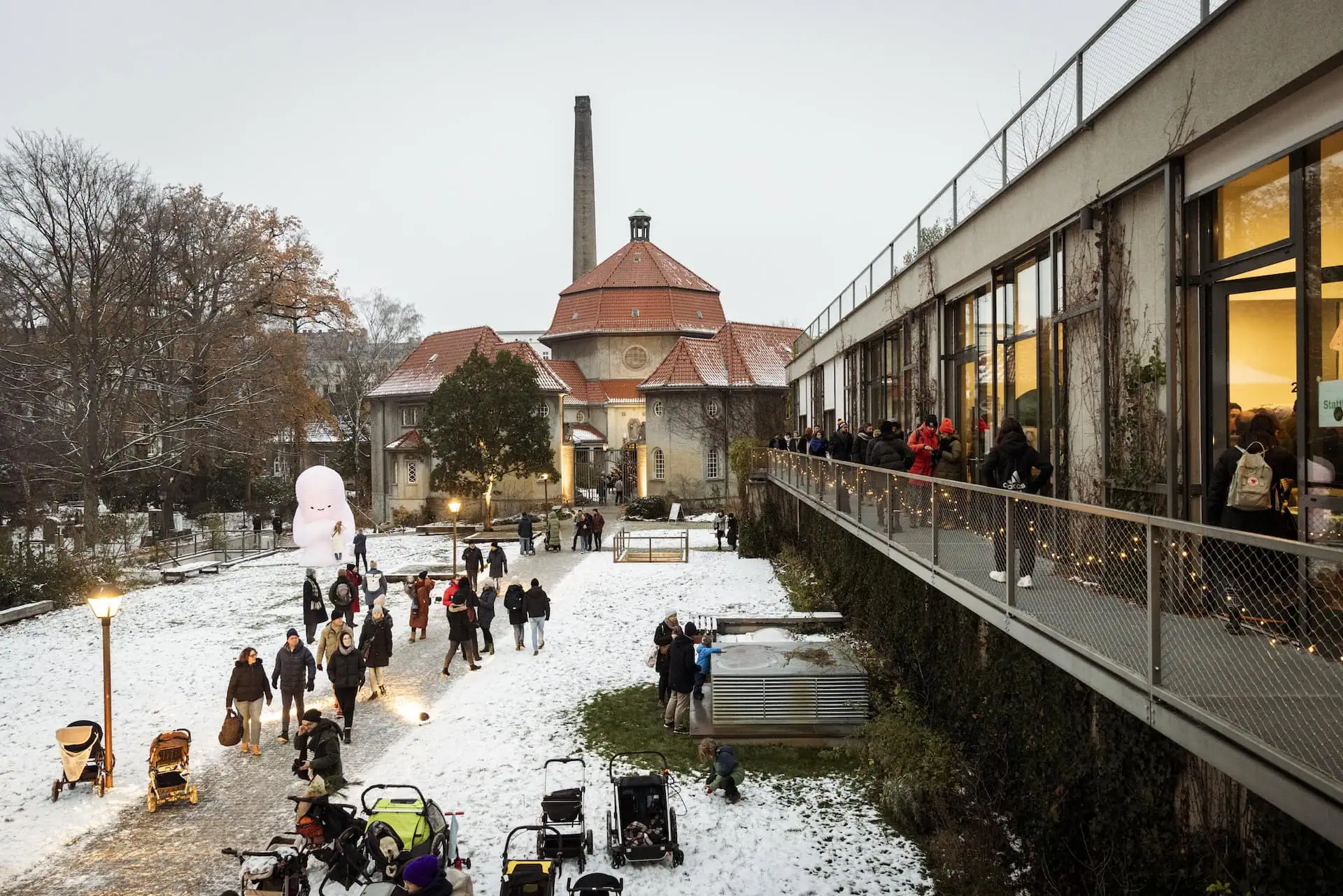 Open House Und Winterfest Im Silent Green Kulturquartier, Für Familien // Himbeer