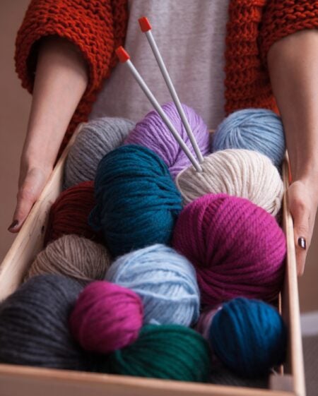 Wolle Kaufen In Berlin // Himbeer