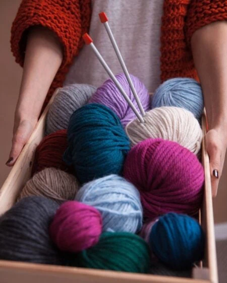 Wolle Kaufen In Berlin // Himbeer