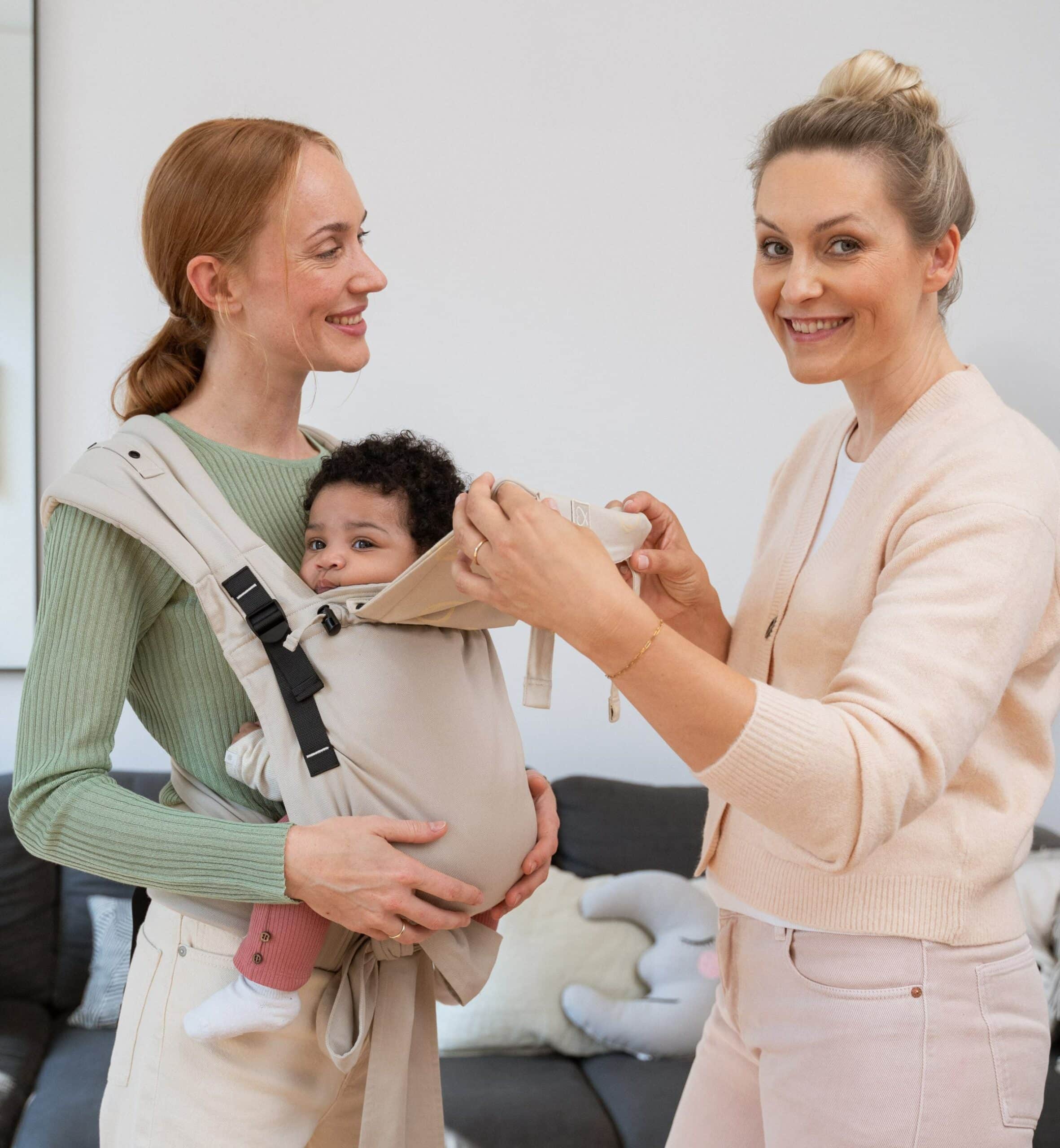 Lieblingssachen für Familien mit Babys: Babytrage HUGIFY-von Elsa und Emil // HIMBEER