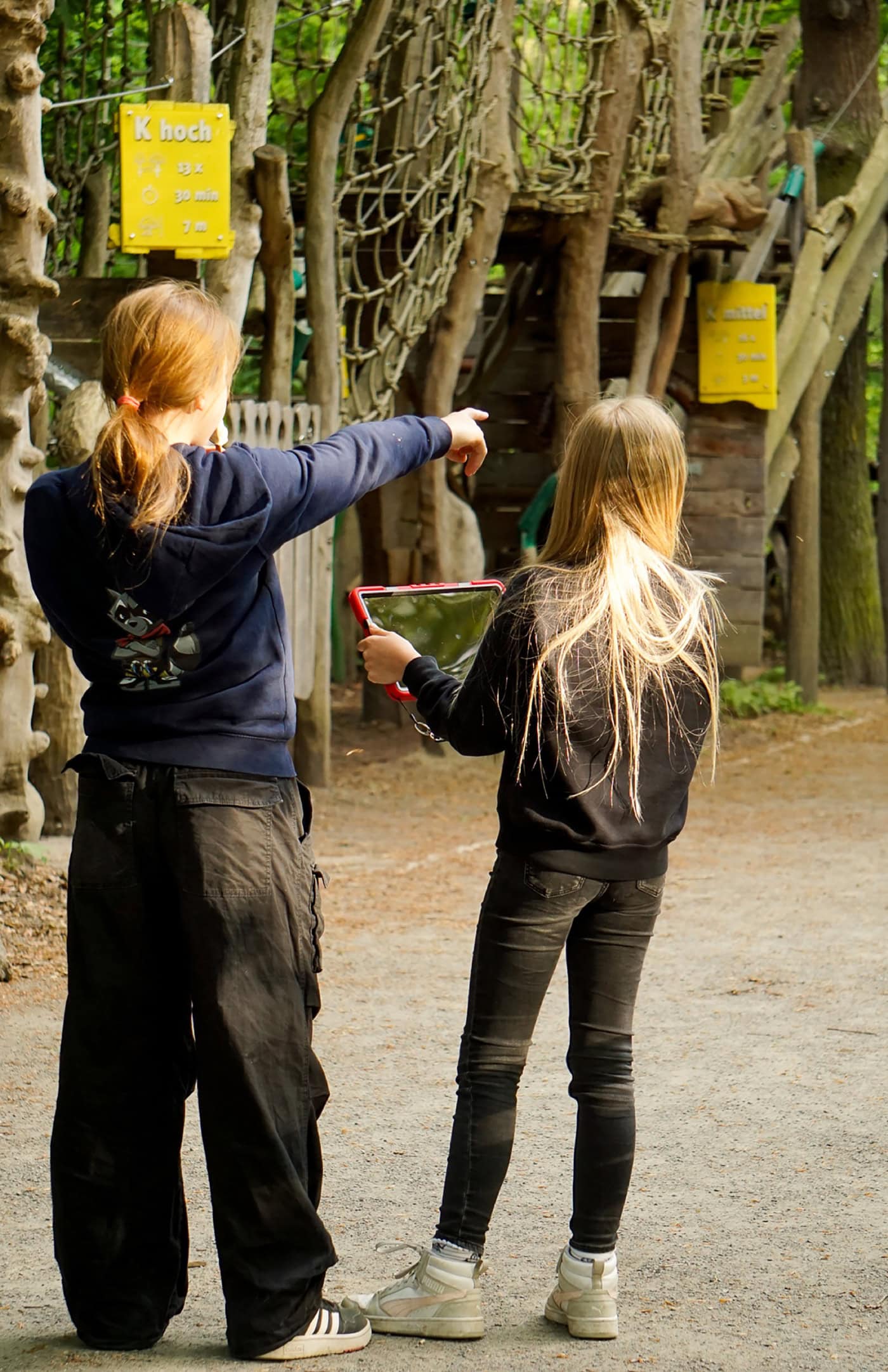 Outdoor Escape Game Im Waldhochseilgarten Jungfernheide // Himbeer