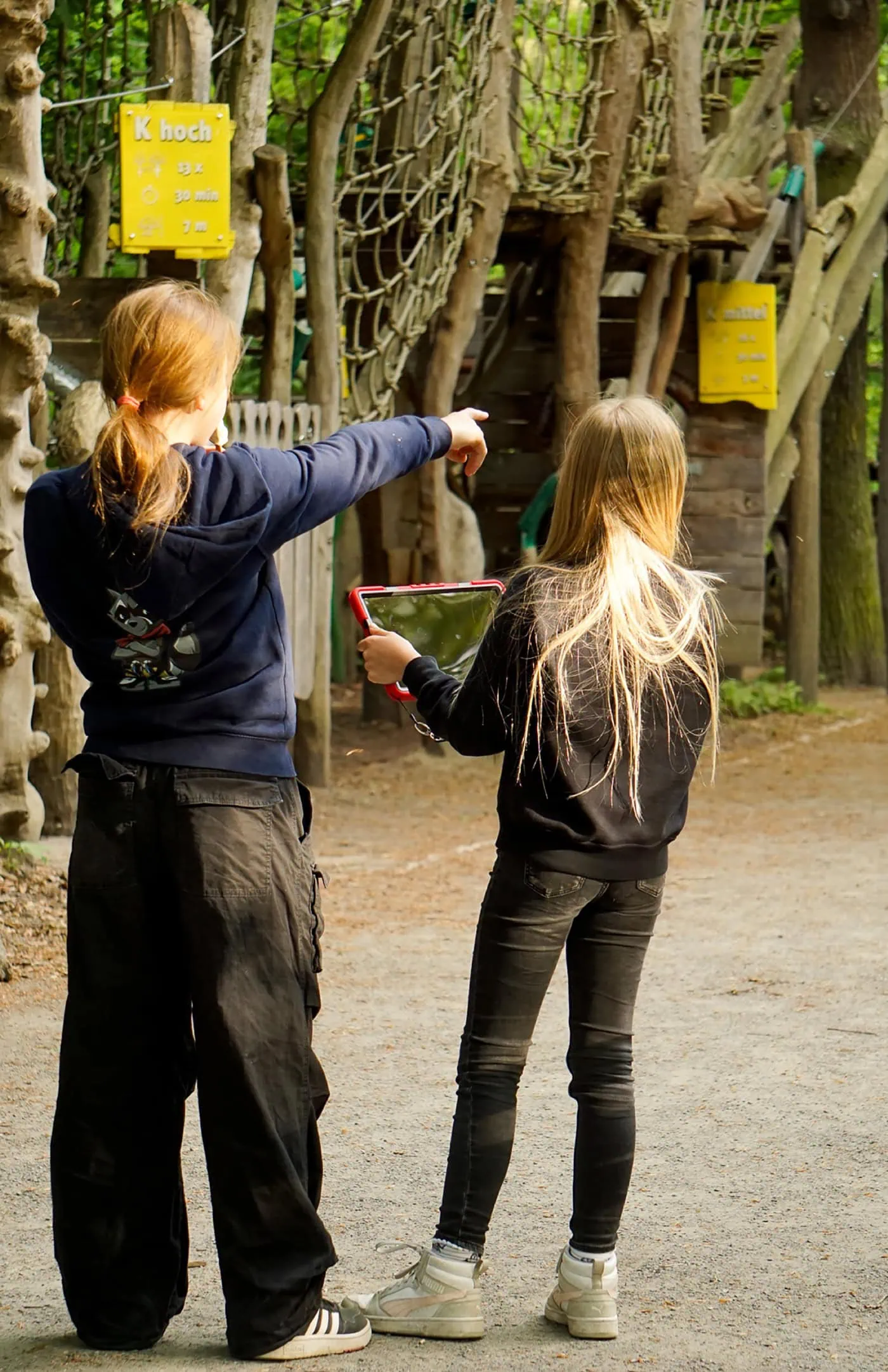 Outdoor Escape Game Im Waldhochseilgarten Jungfernheide // Himbeer