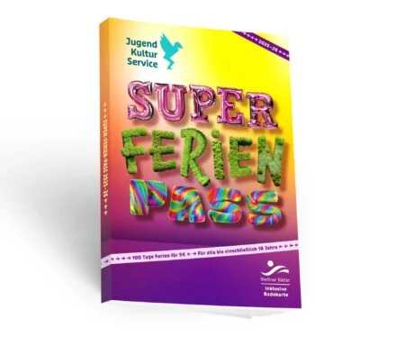Ferien-Highlight: Super-Ferien-Pass 2025/2026 // Himbeer