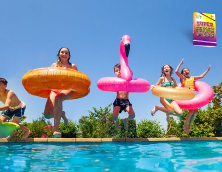 Ferien-Highlight: Super-Ferien-Pass 2025/2026 // Himbeer