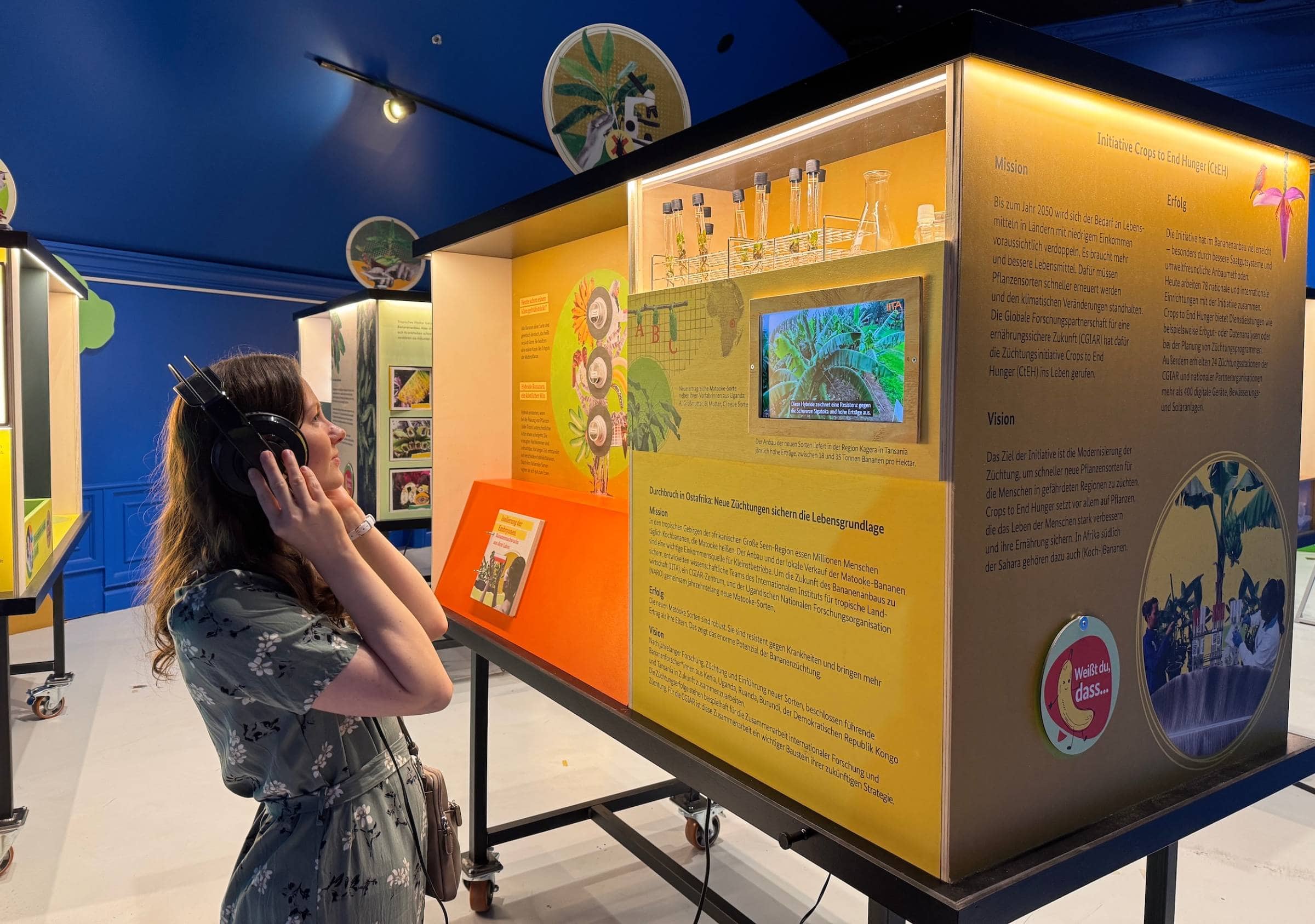 Neue Wanderausstellung In Der Biosphäre Potsdam, Bananarama // Himbeer