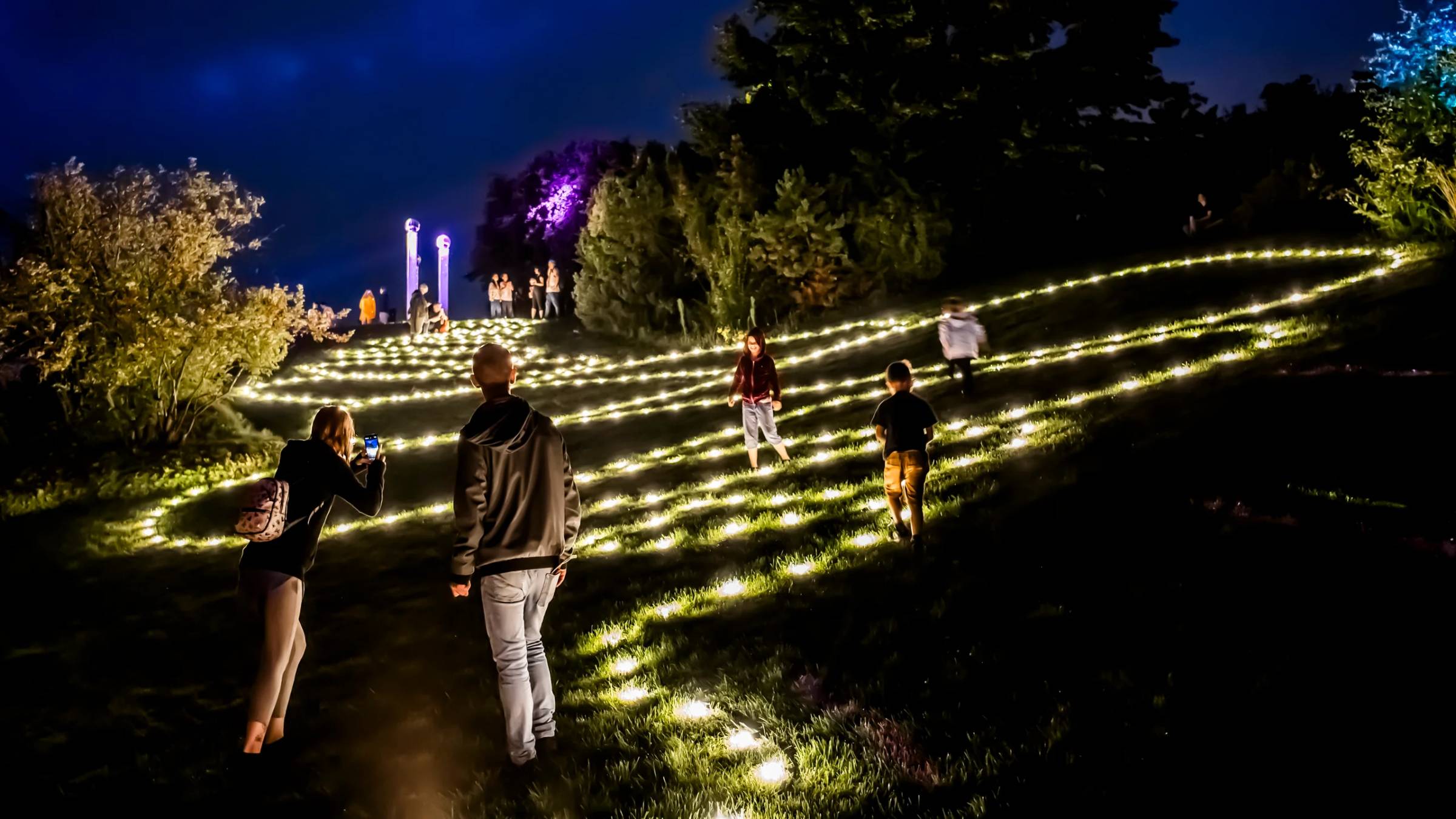 Magisches Erlebnis, Britzer Gartennacht 2025 // Himbeer