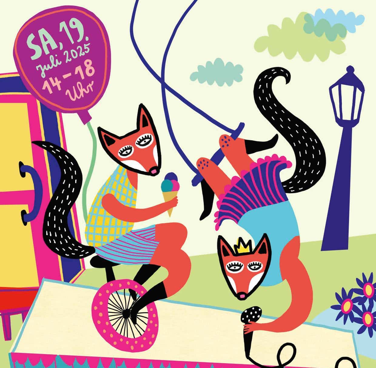 Bühnenfüchse Theaterfest Für Familien // Himbeer