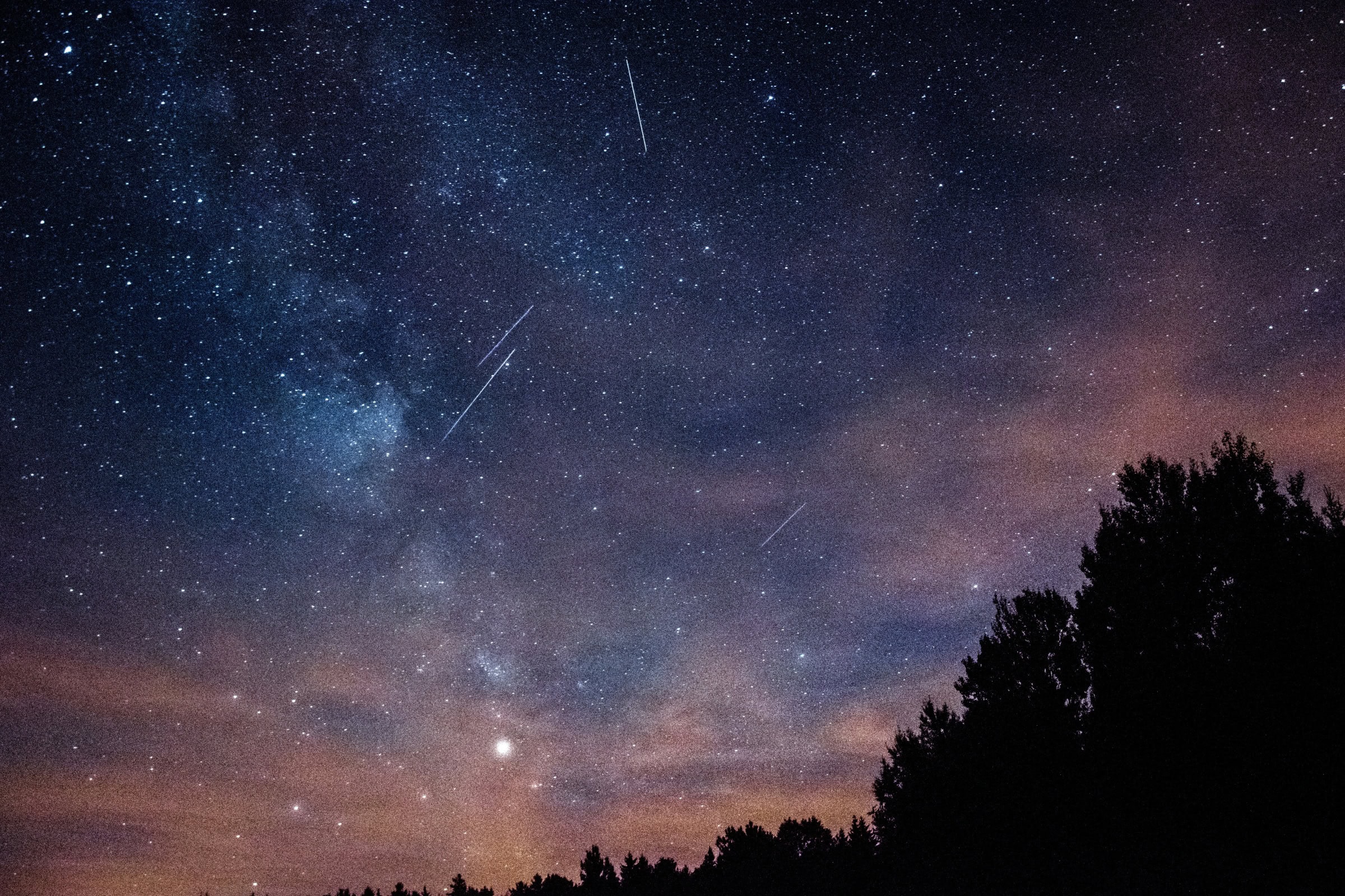 Sternschnuppennacht An Der Archenhold-Sternwarte // Himbeer