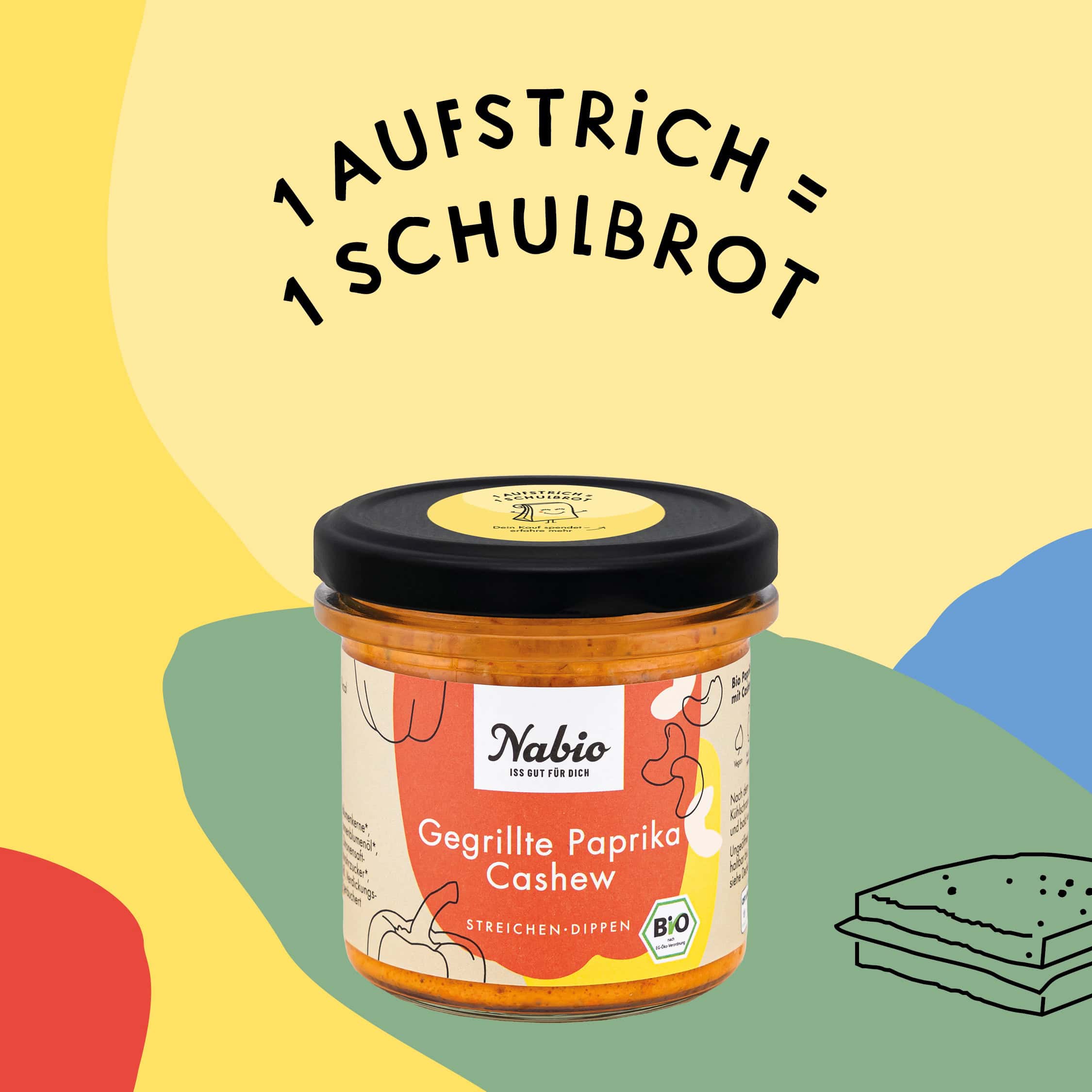 Nabio X Pausi Gegrillte Paprika Cashew Advertorial 2025 // Himbeer