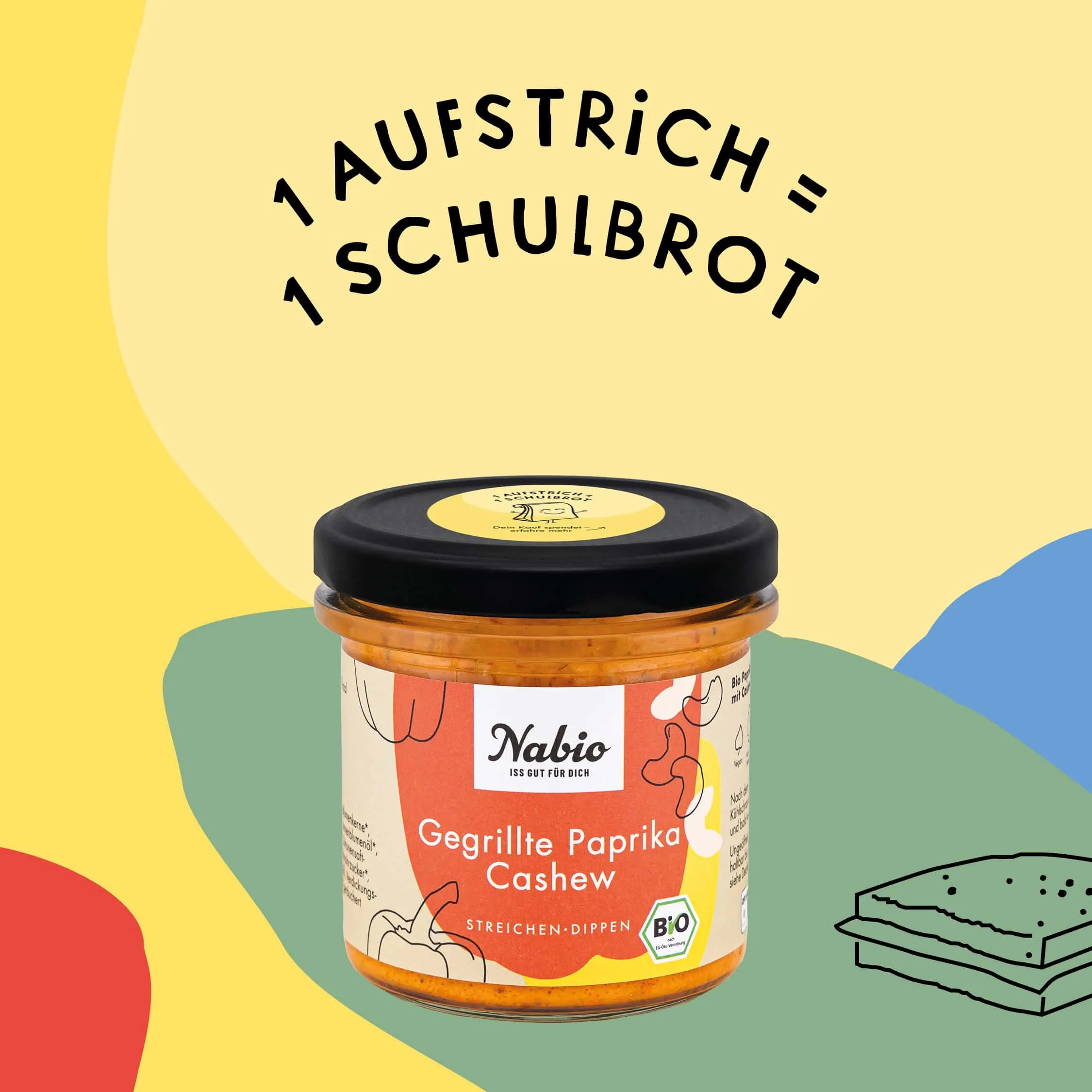 Nabio X Pausi Gegrillte Paprika Cashew Advertorial 2025 // Himbeer