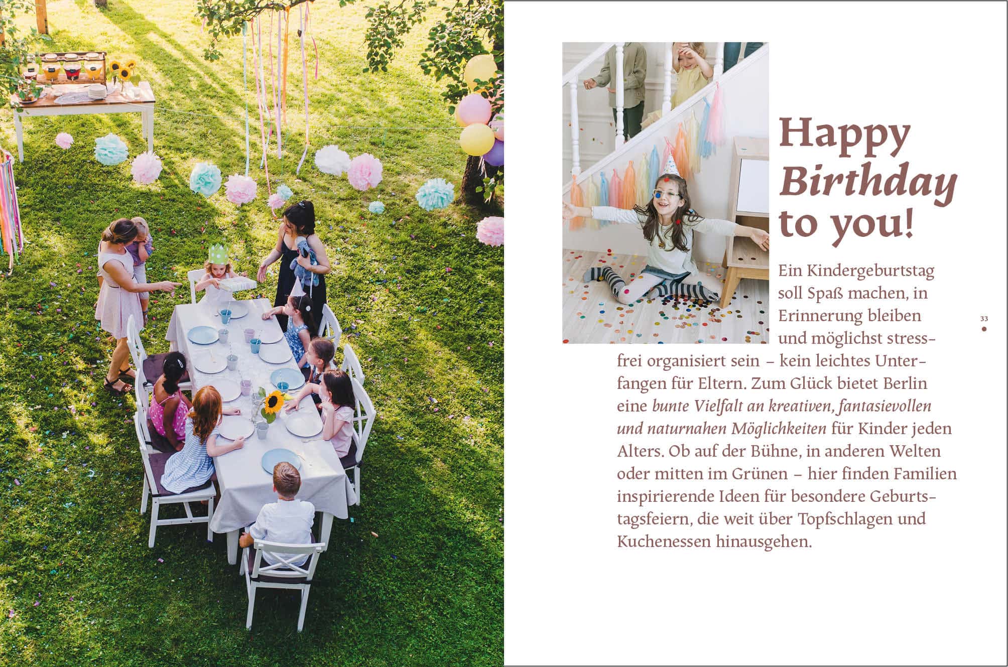 Berlin Mit Kind 2026: Kindergeburtstag // Himbeer